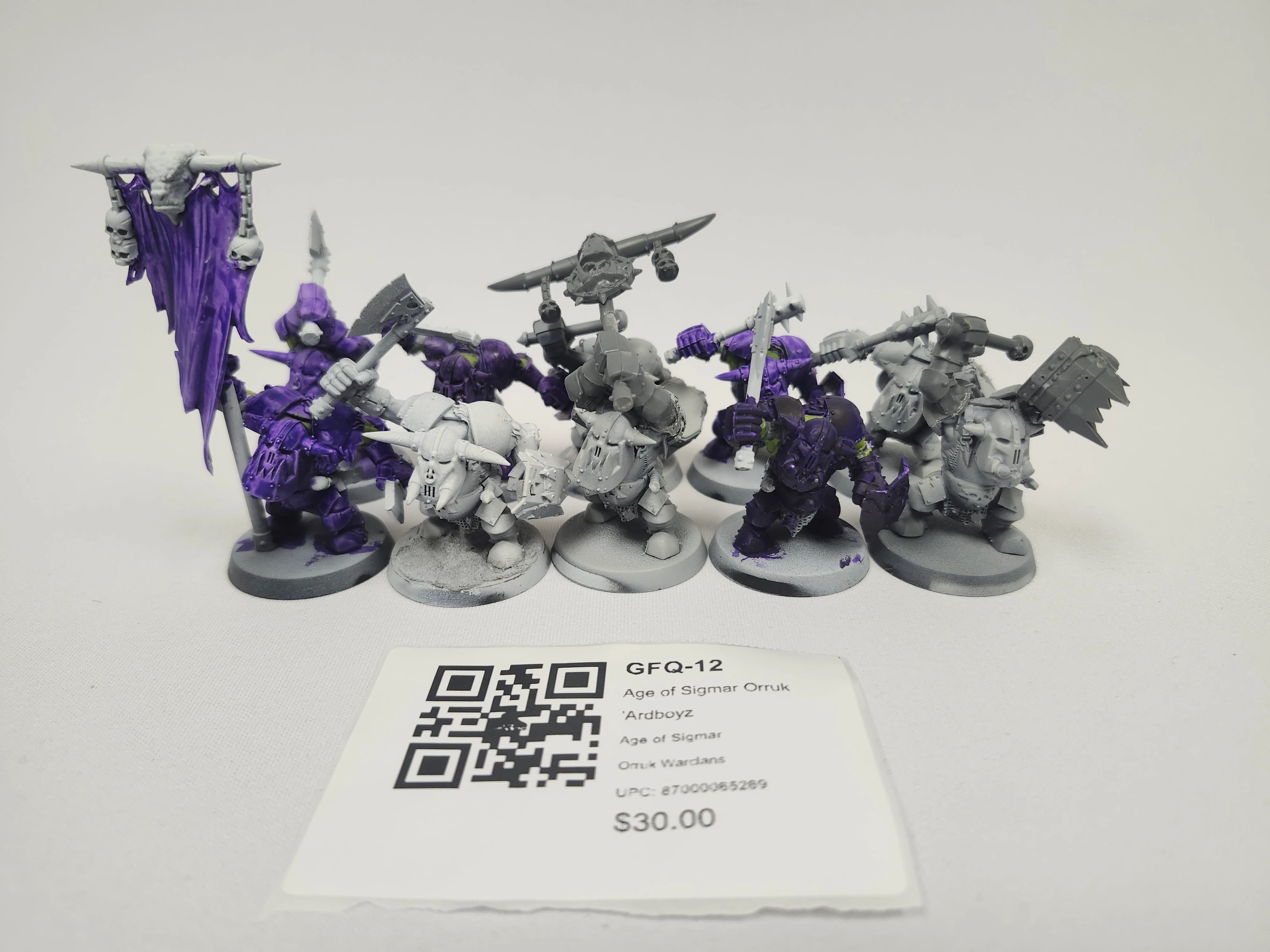 Age of Sigmar Orruk 'Ardboyz GFQ-12