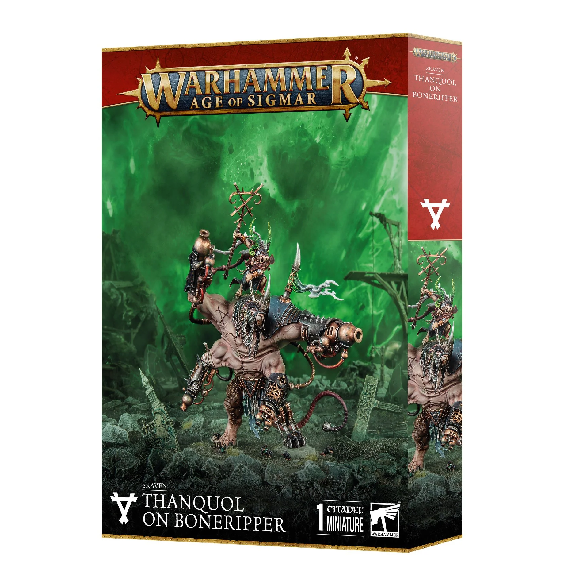 Age Of Sigmar - Skaven: Thanquol On Boneripper