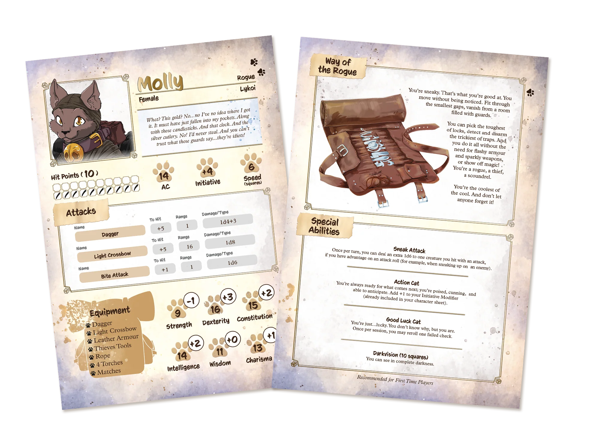 Animal Adventures RPG Starter Set - Image 15
