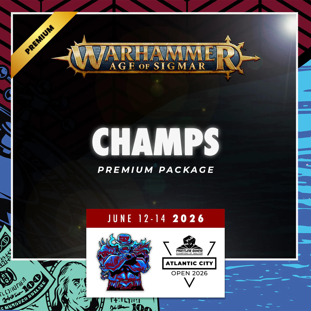 Atlantic City Open 2026 - Age of Sigmar Championships Premium Ticket