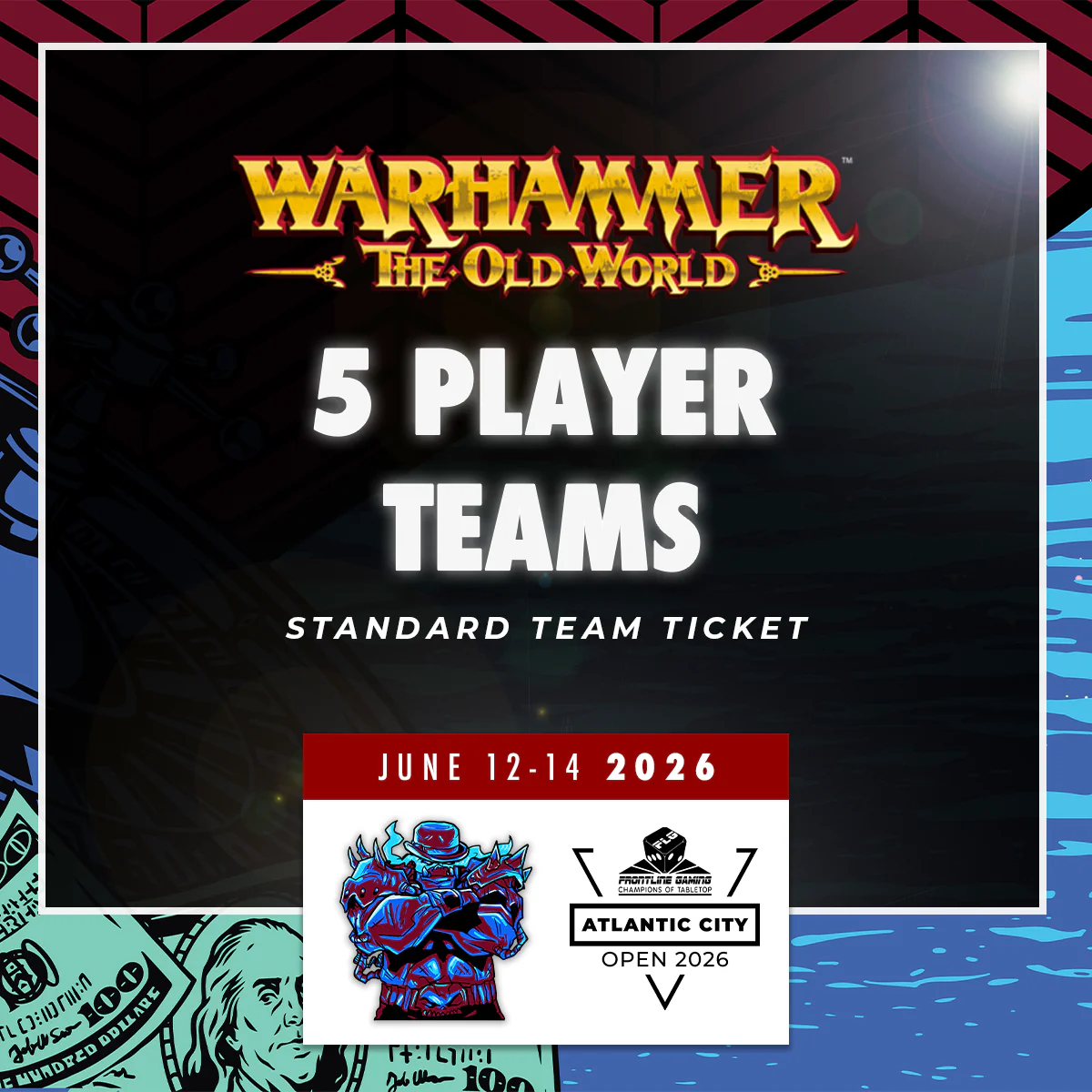 Atlantic City Open 2026 - The Old World Teams Tournament Ticket