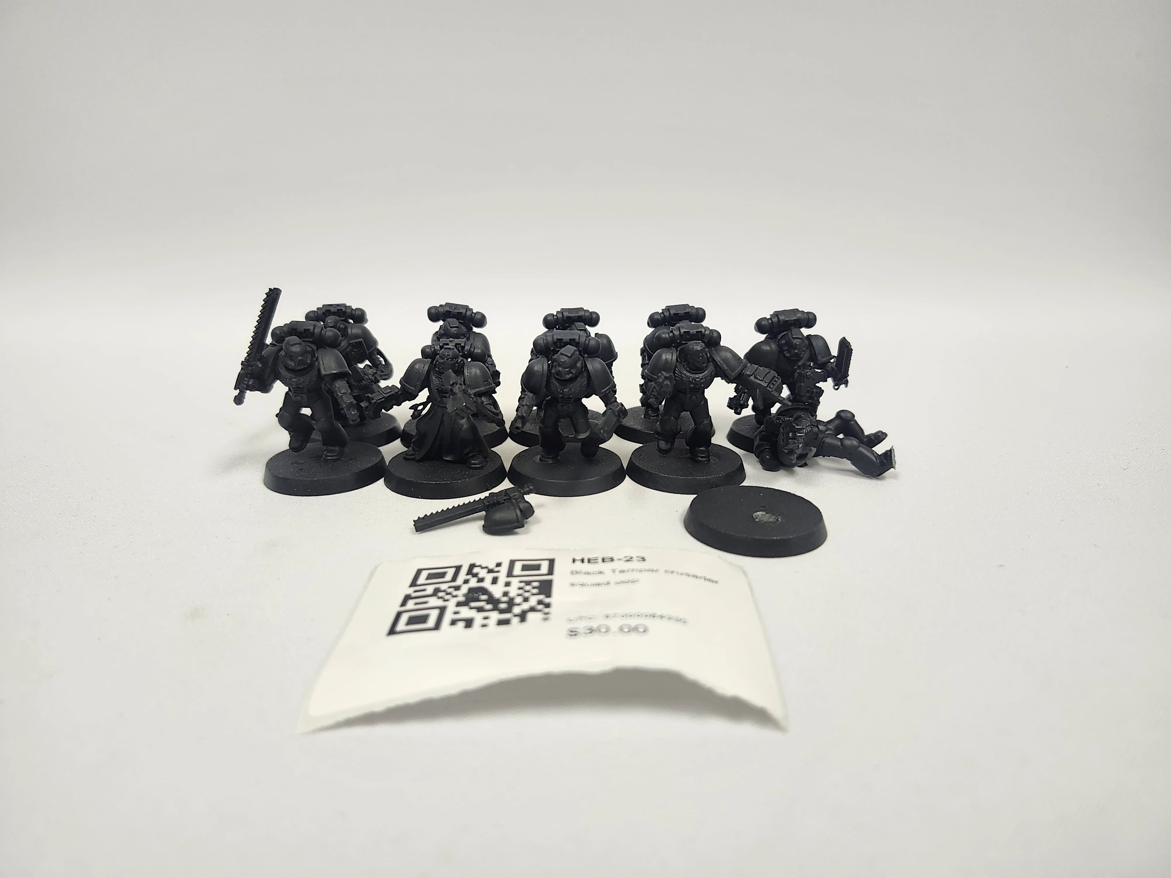 Black Tempar crusader squad oop HEB-23
