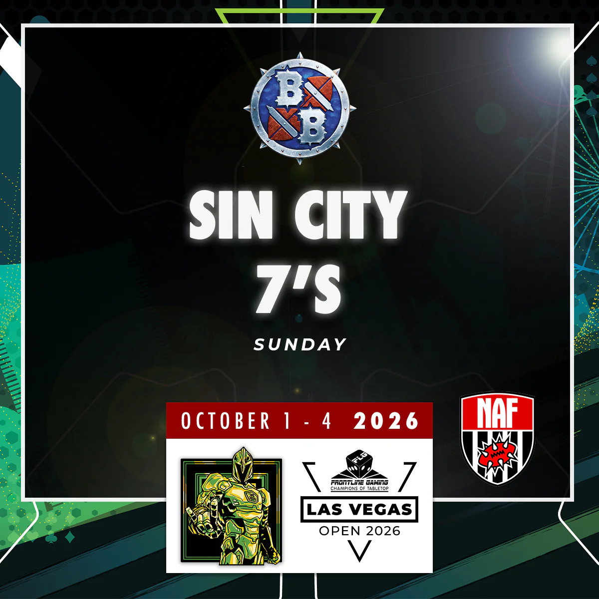 Blood Bowl Sin City 7's - LVO 2026