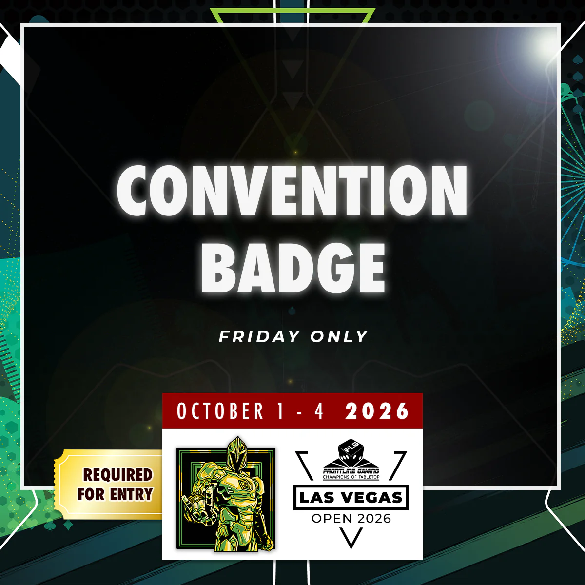Convention Badge Single Day Pass - LVO 2026 - Image 3