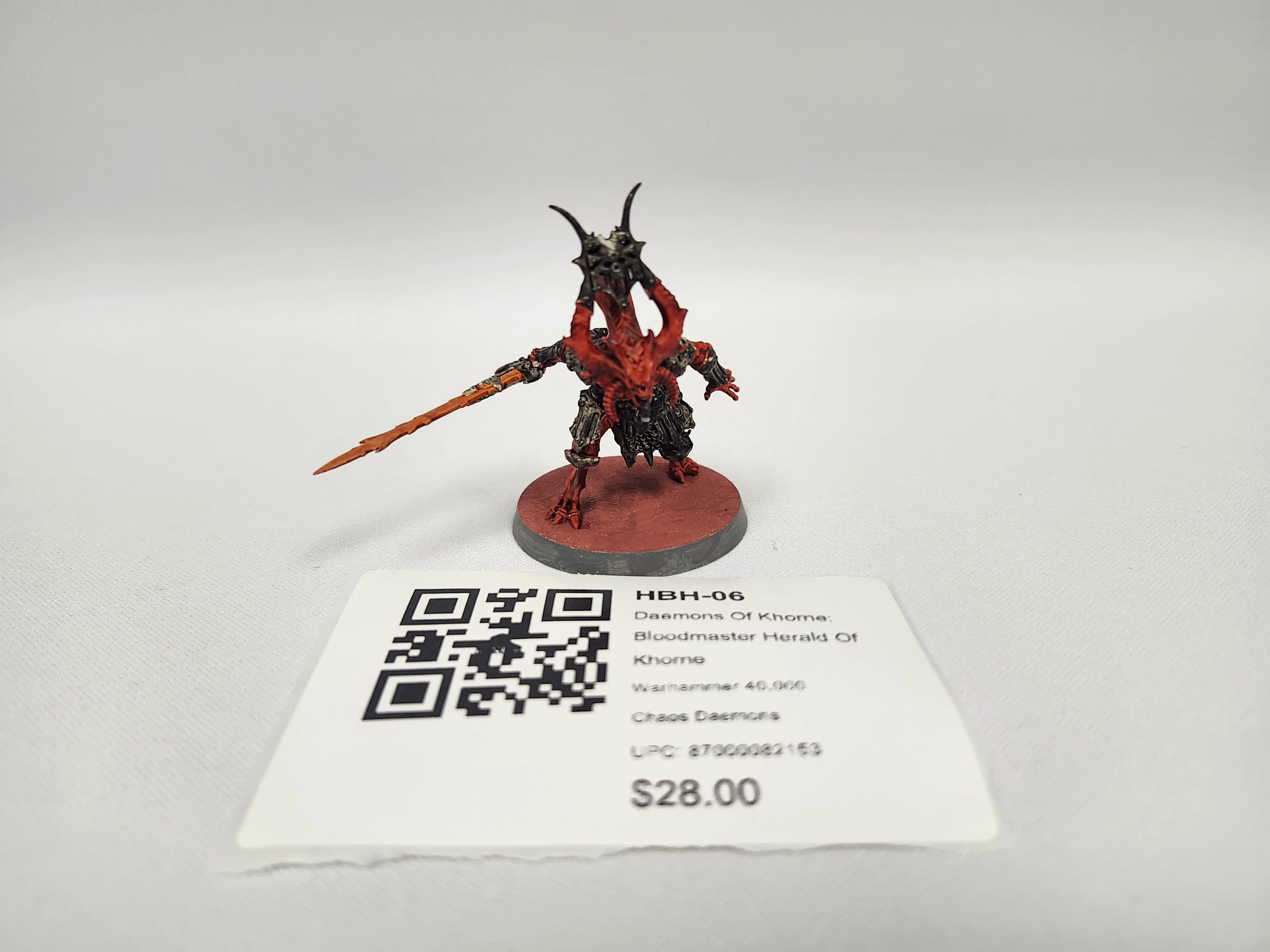 Daemons Of Khorne: Bloodmaster Herald Of Khorne HBH-06