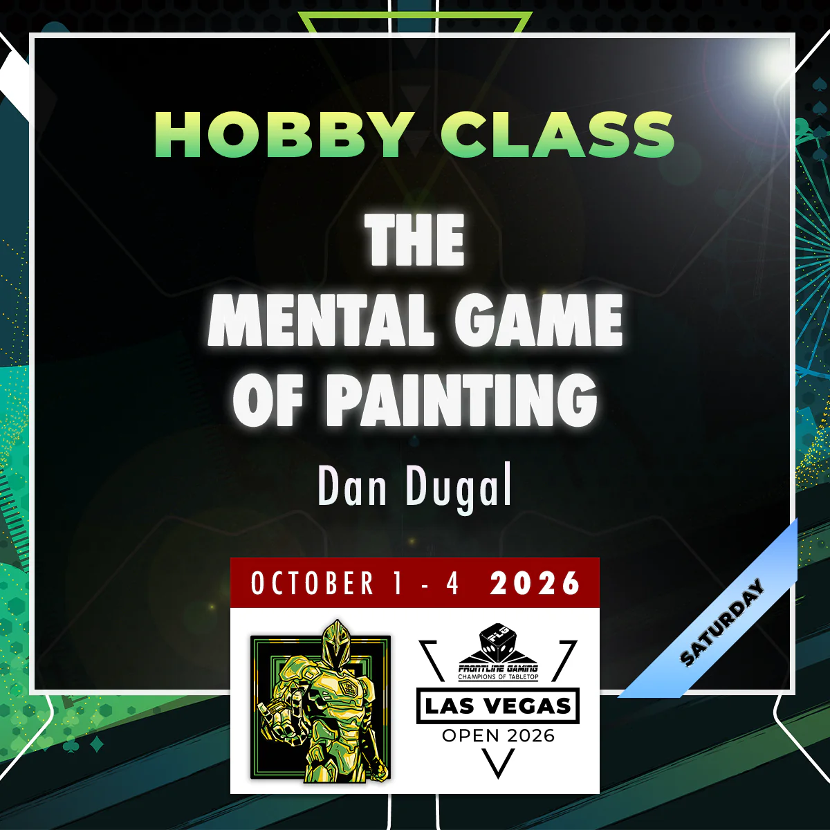 Dan Dugal - The Mental Game of Painting - LVO 2026 Hobby Class