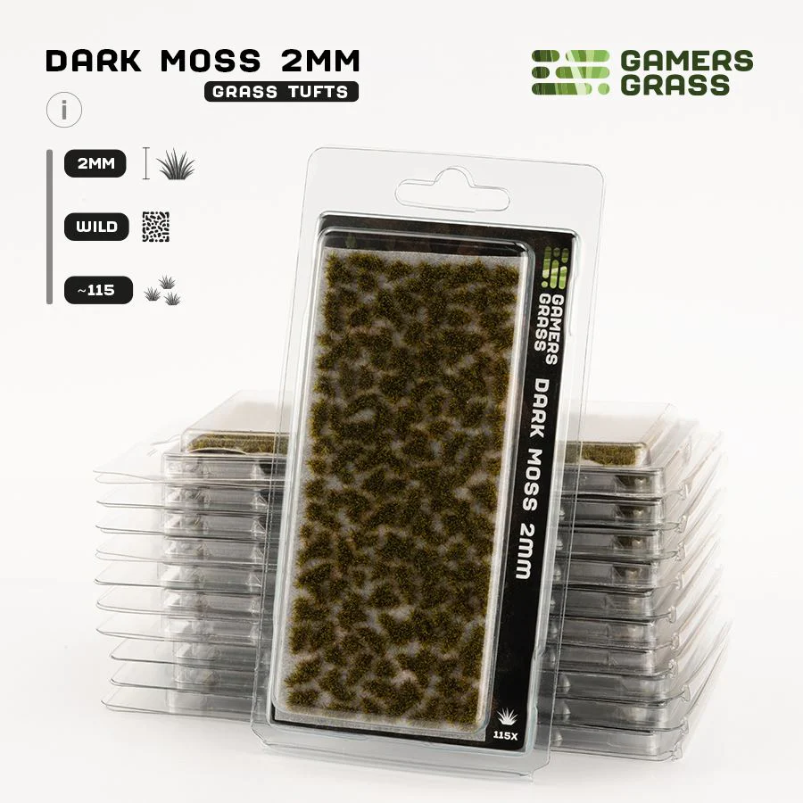 Gamers Grass: Dark Moss 2mm