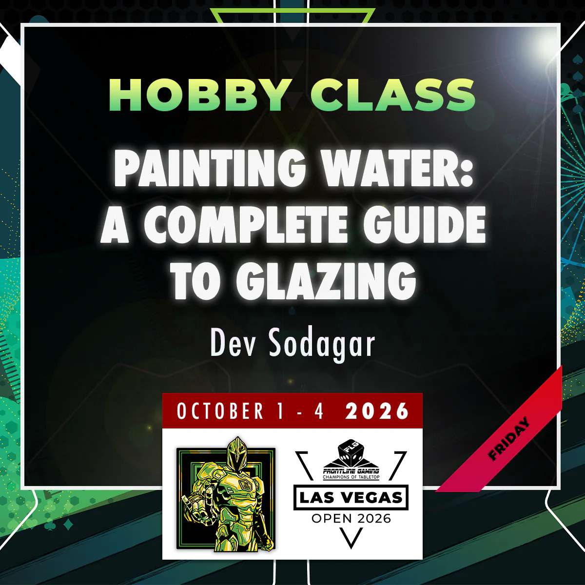 Dev Sodagar - Painting Water - A complete guide to glazing - LVO 2026 Hobby Class
