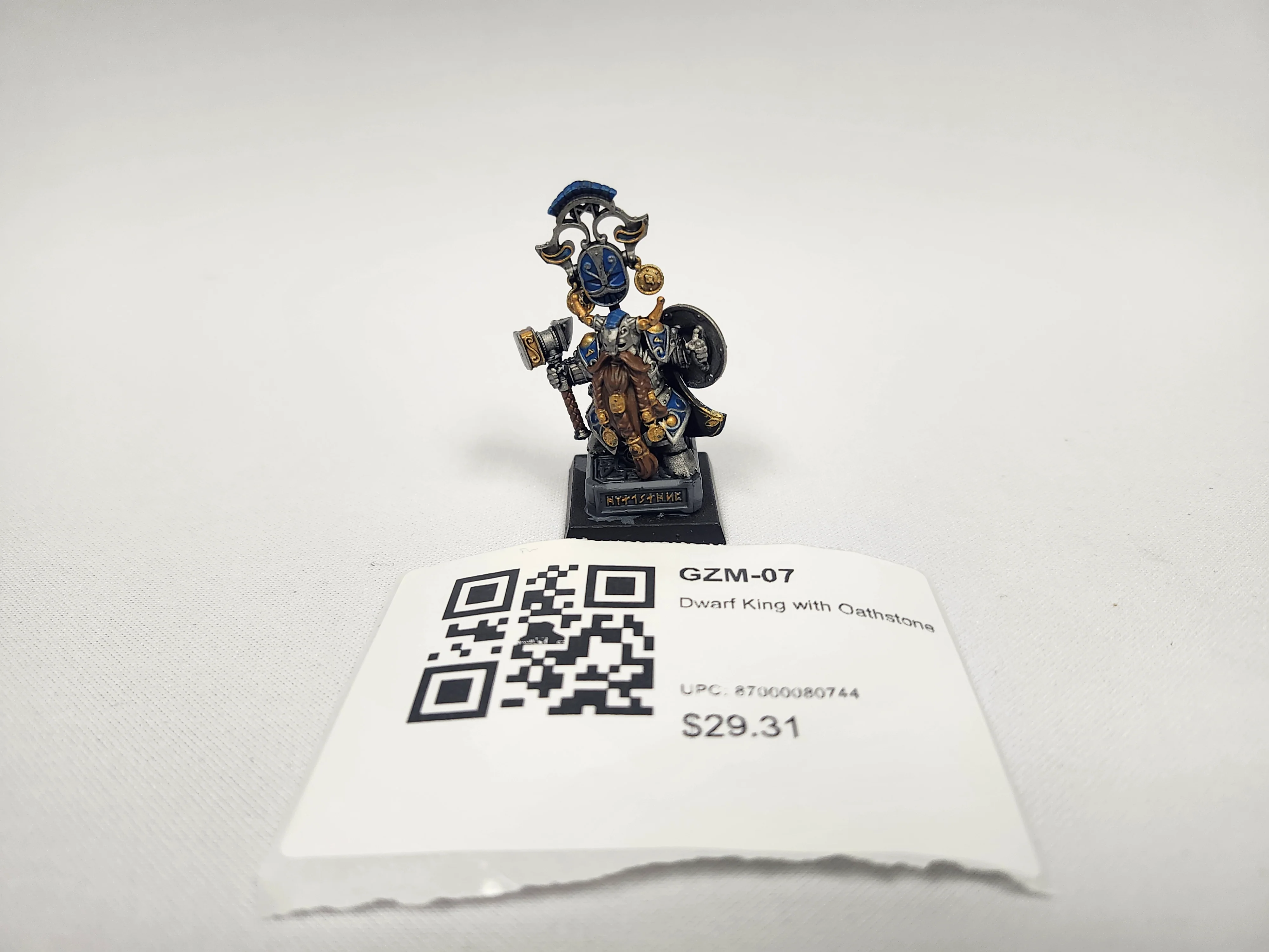 Dwarf King with Oathstone GZM-07