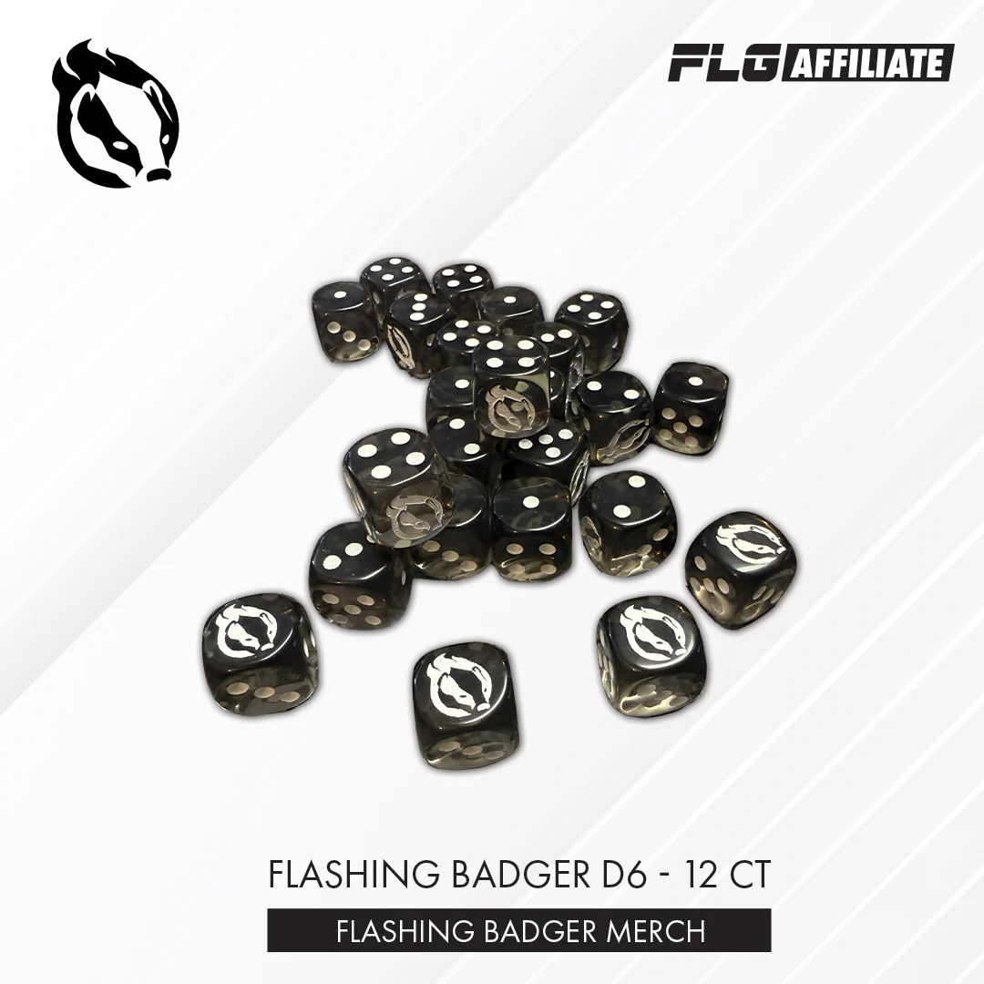 Flashing Badger - Dice - Image 2