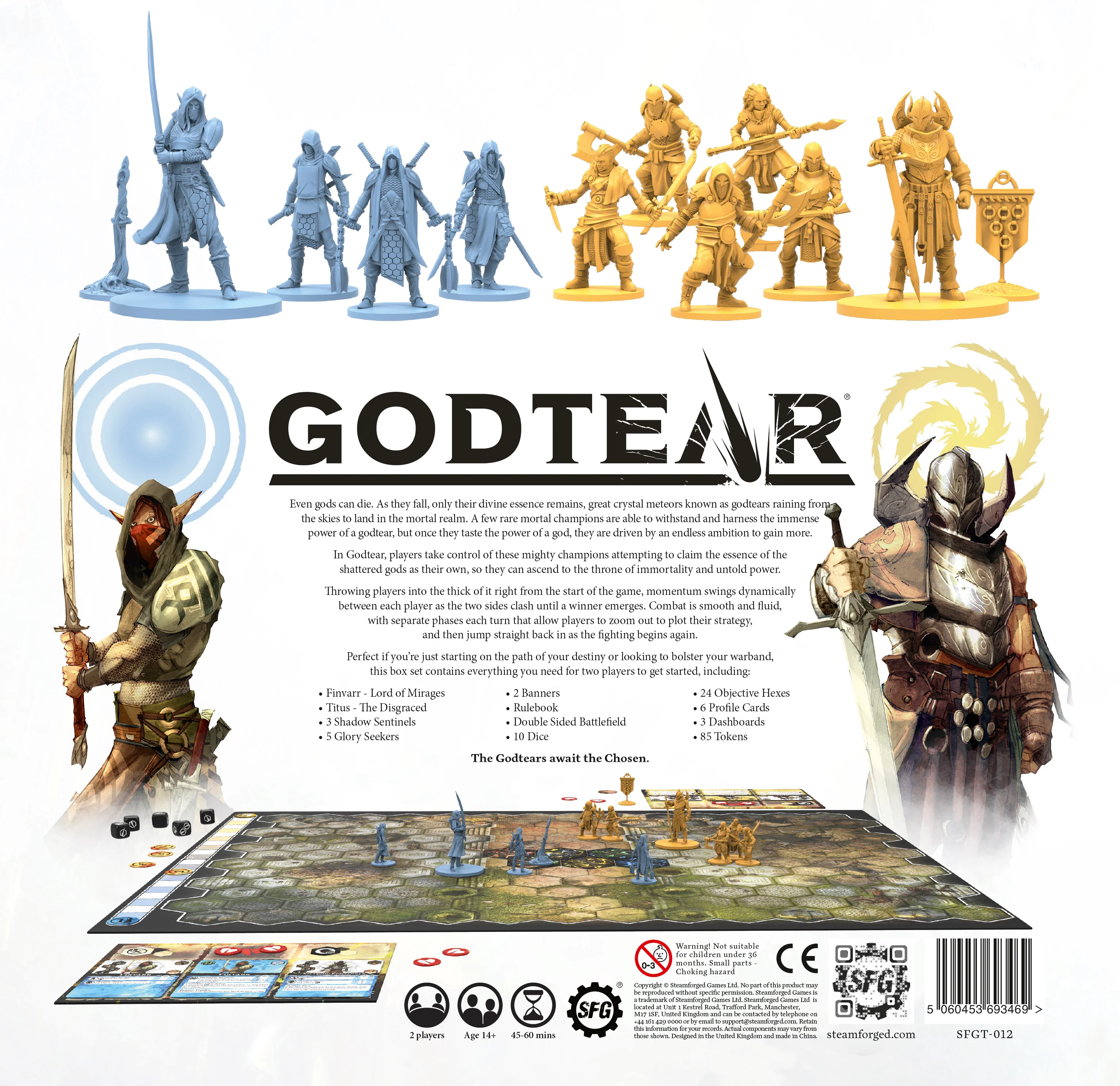 Godtear The Borderlands Starter Set - Titus - The Disgraced / Finvarr - Lord of Mirages - Image 2