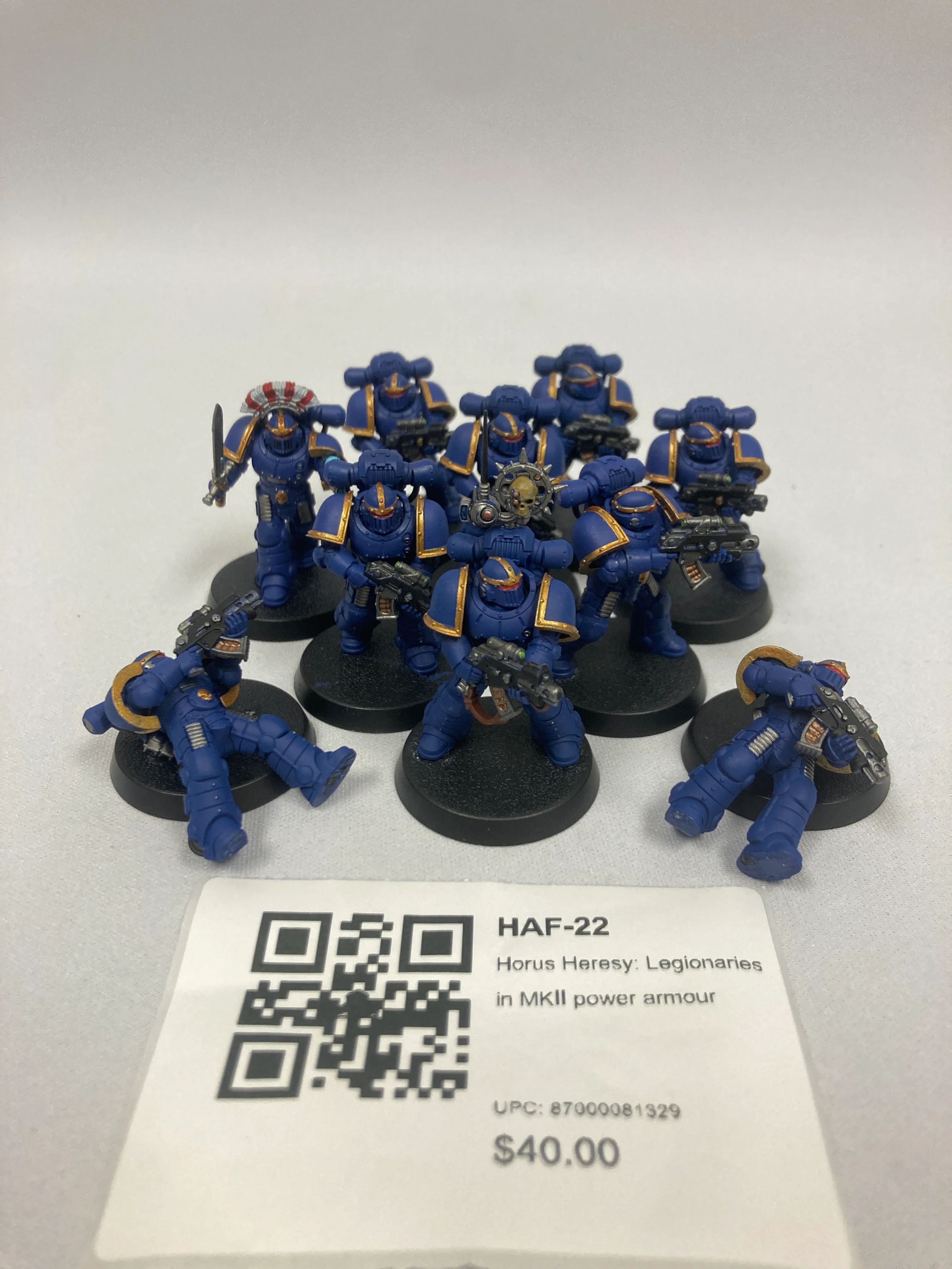 Horus Heresy: Legionaries in MKII power armour  HAF-22