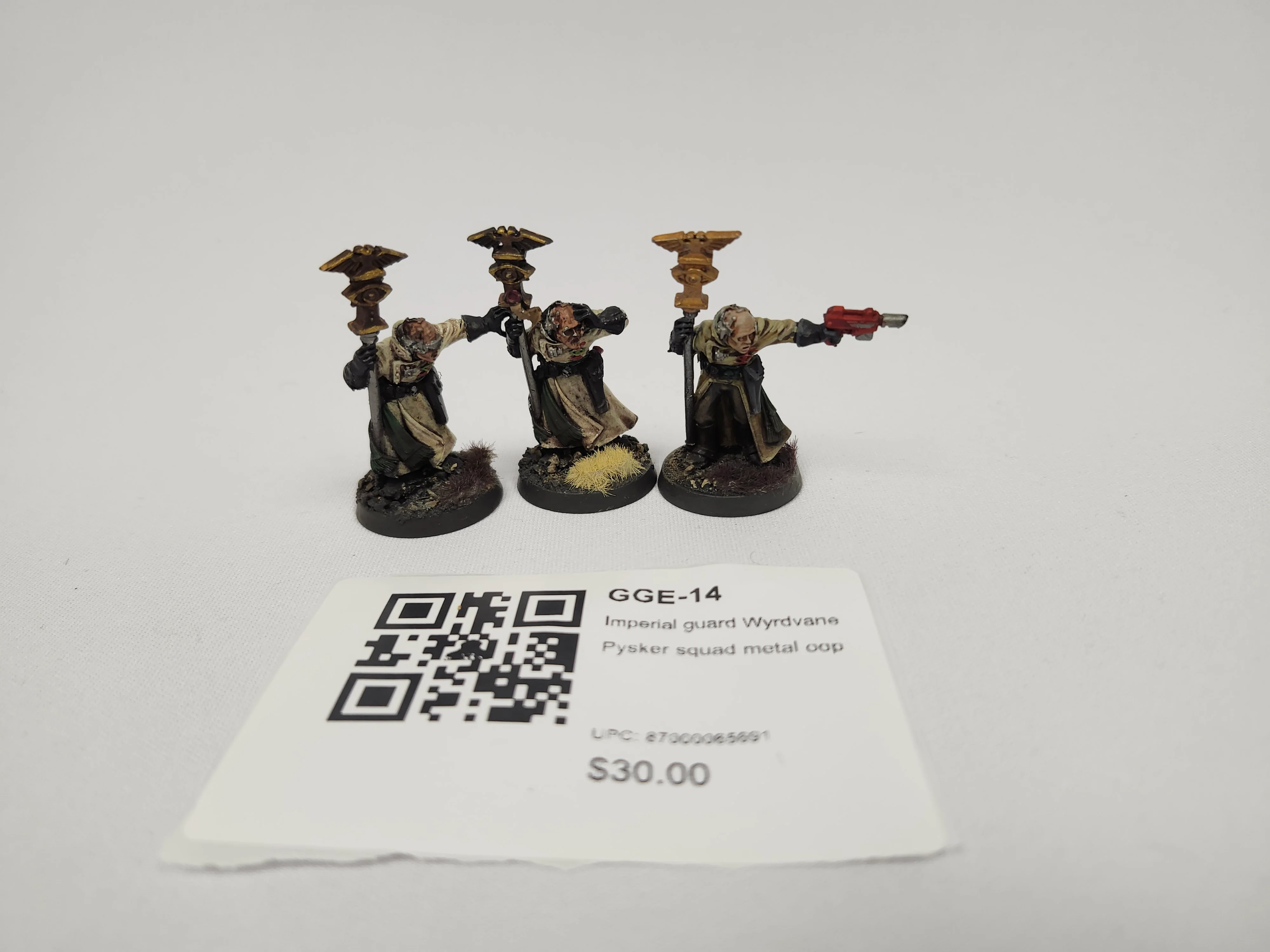 Imperial guard Wyrdvane Pysker squad metal oop GGE-14