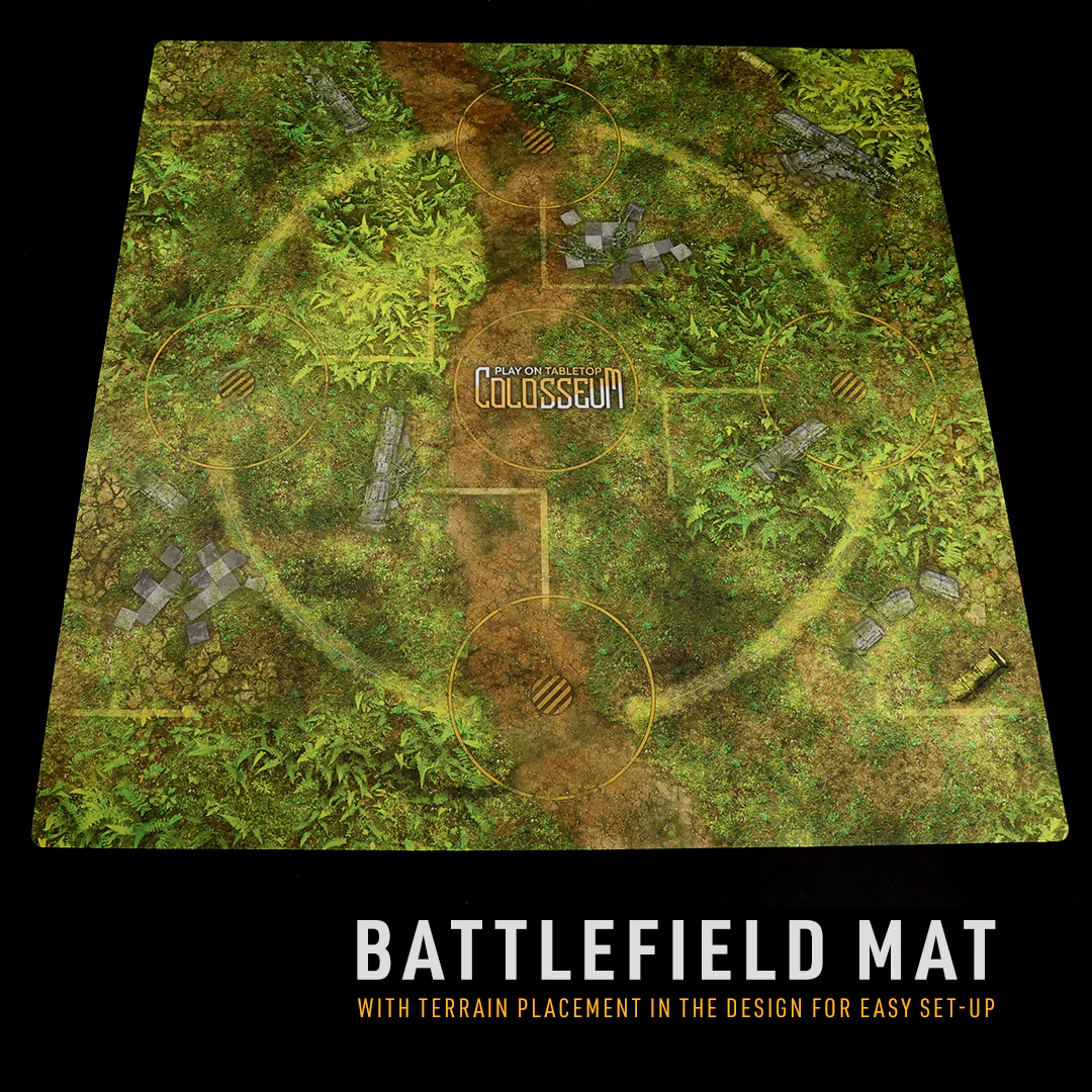 King of the Colosseum Jungle Set by Play On Table Top - Image 3