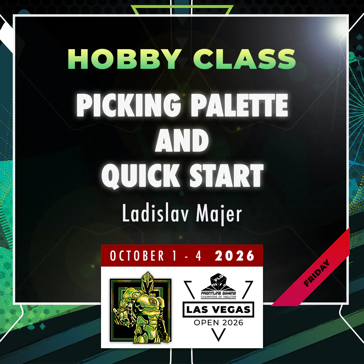 Ladislav Majer - Picking palette and quick start - LVO 2026 Hobby Class