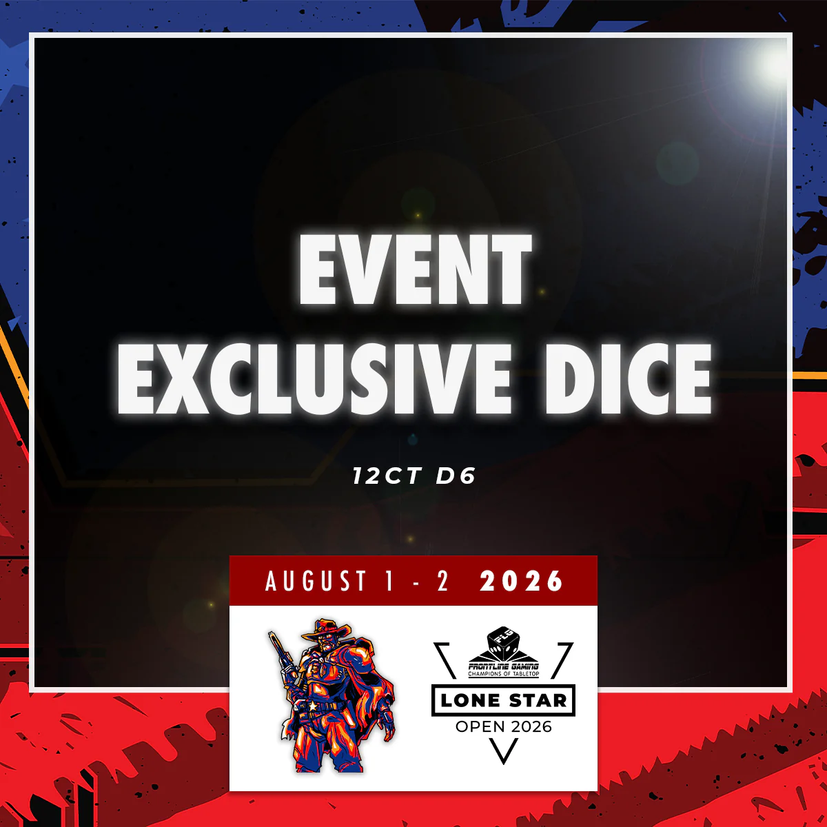 Lone Star Open 2026 - Event Exclusive Dice