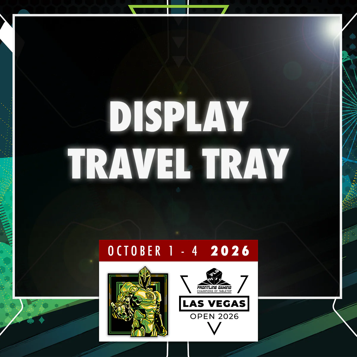 LVO 2026 Exclusive - Display Travel Tray