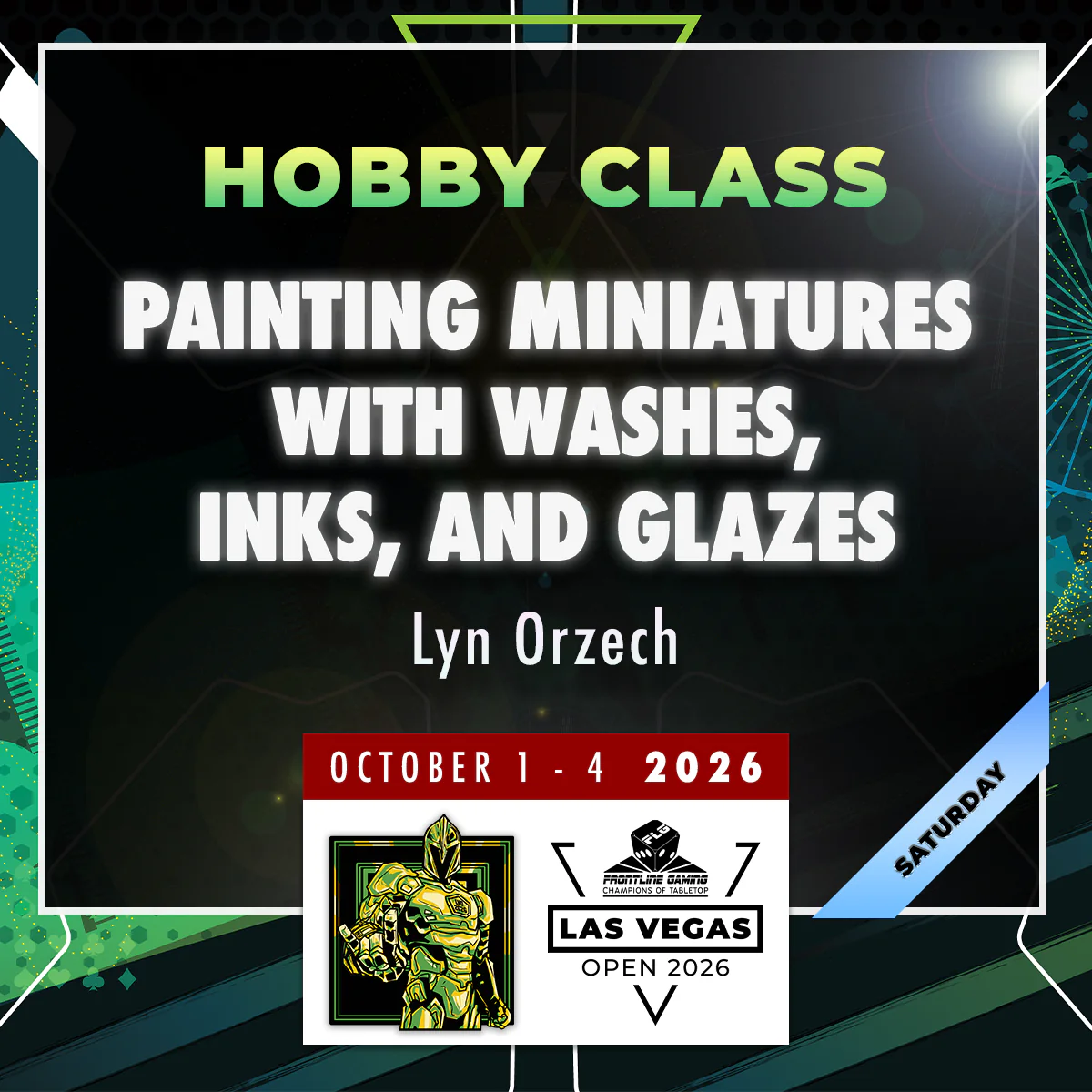 Lyn Orzech - Painting Miniatures With Washes, Inks, and Glazes - LVO 2026 Hobby Class - Image 2