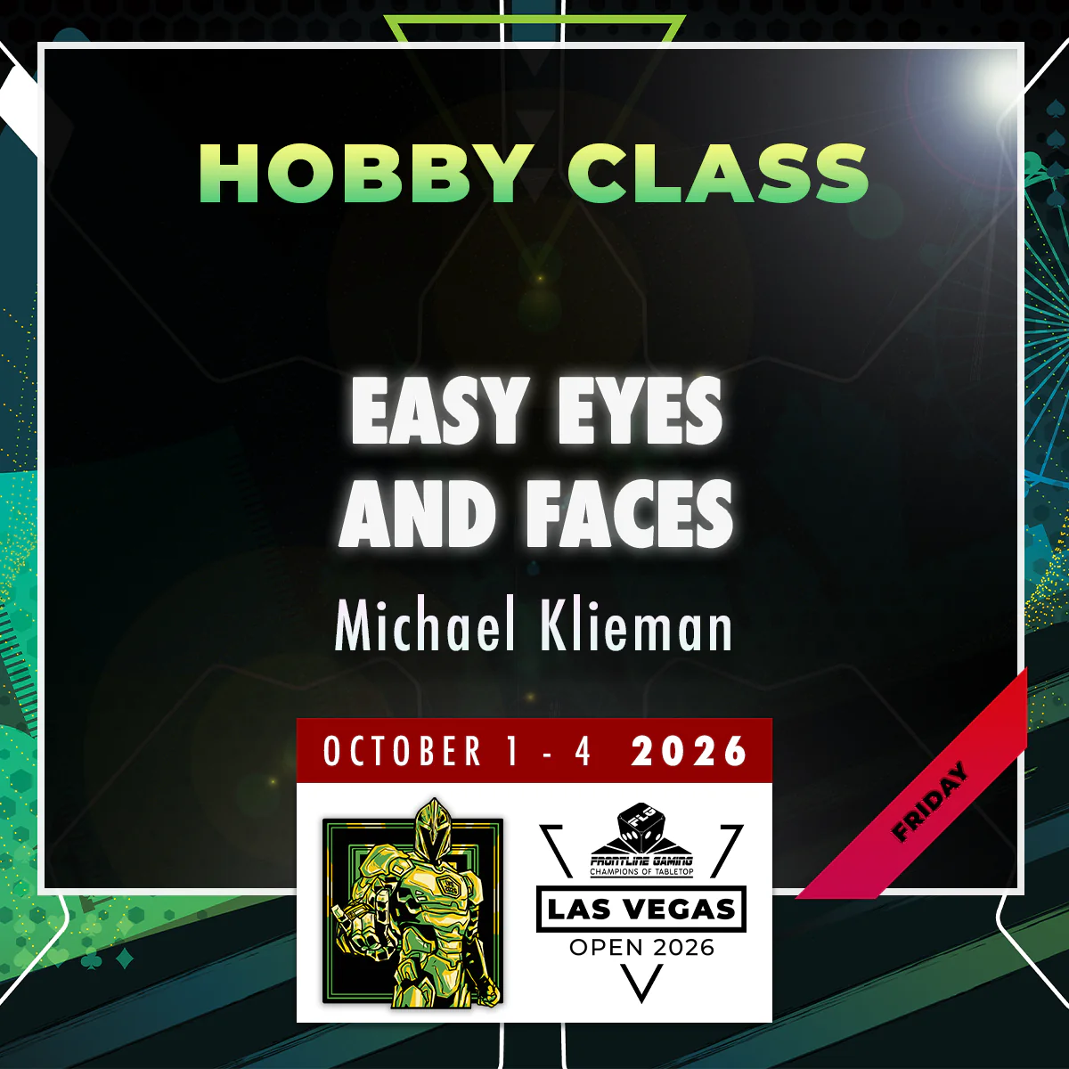 Michael Klieman - Easy Eyes and Faces - LVO 2026 Hobby Class