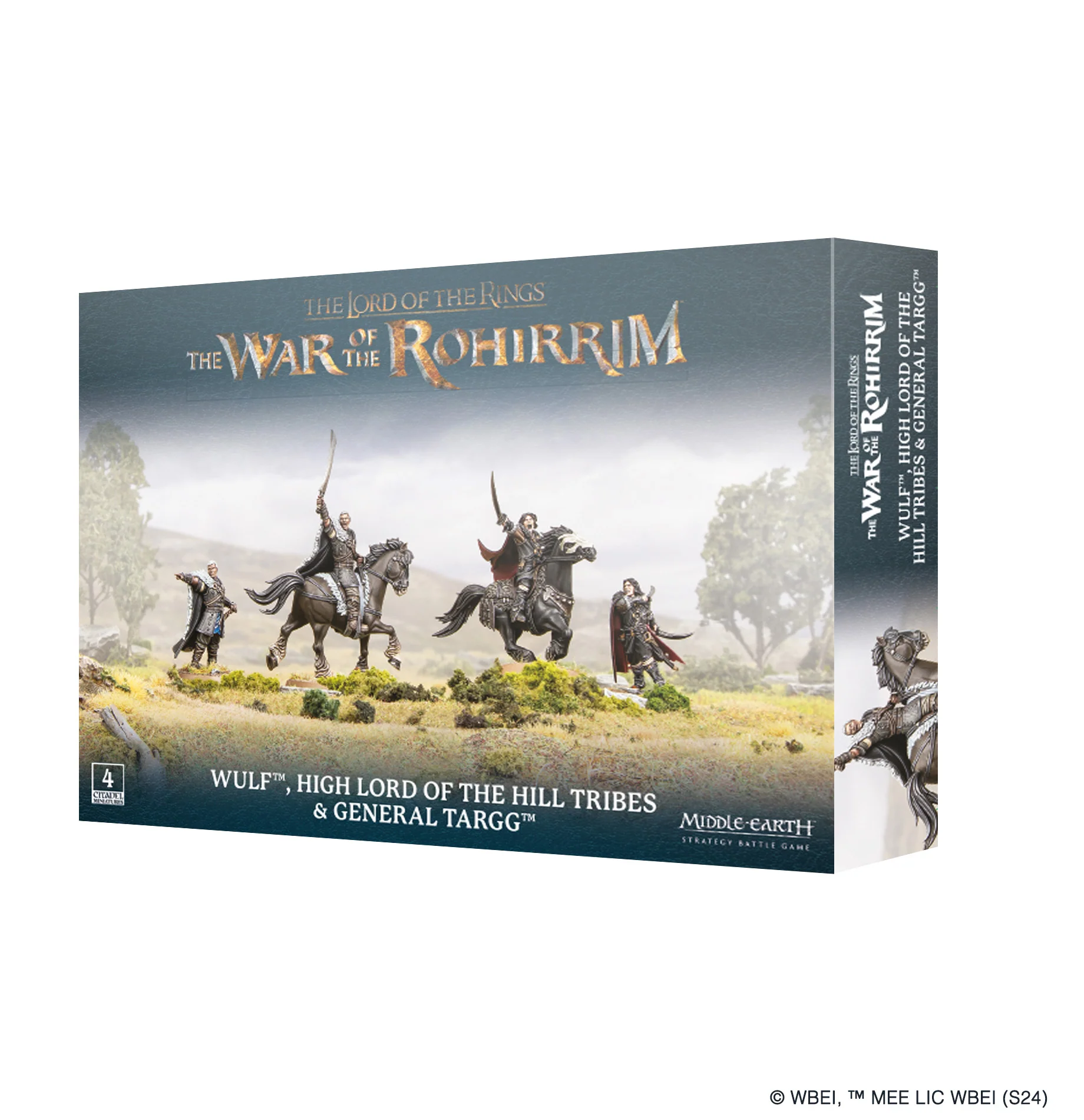 Middle Earch Strategy Game: Wulf Lord O/Hill Tribes & General Targg
