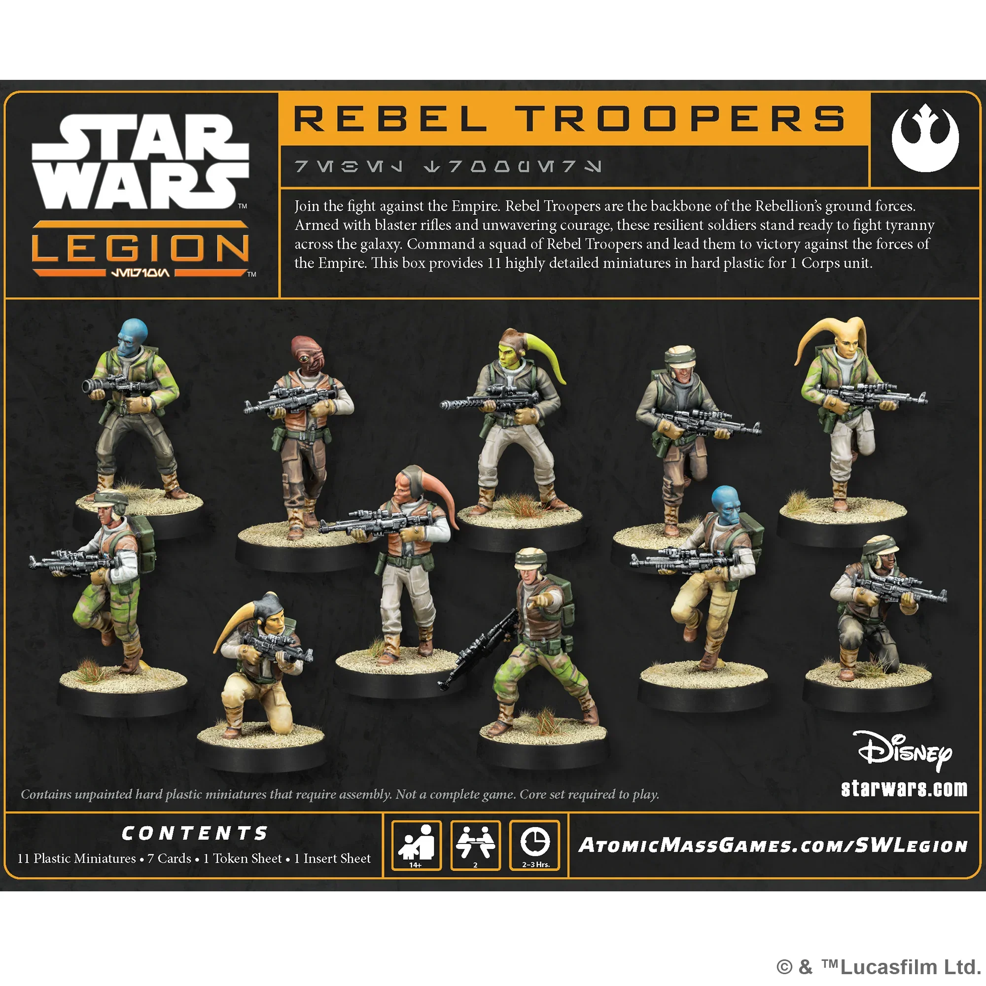 Star Wars Legion - Rebel Troopers - Image 2