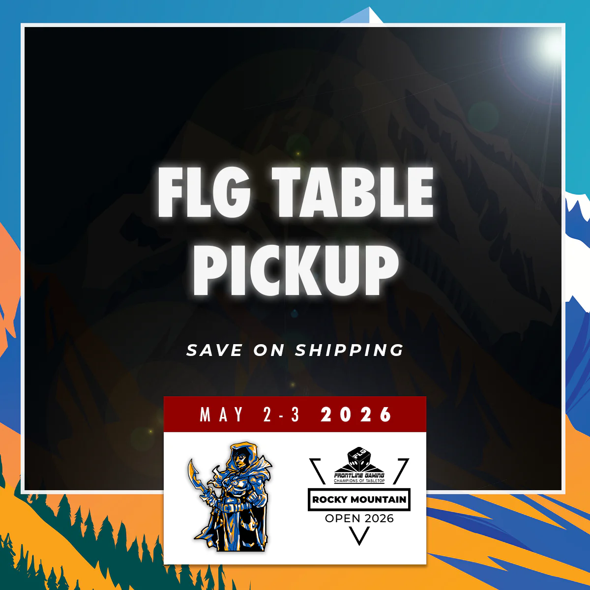 Rocky Mountain Open 2026 - FLG Table Pickup