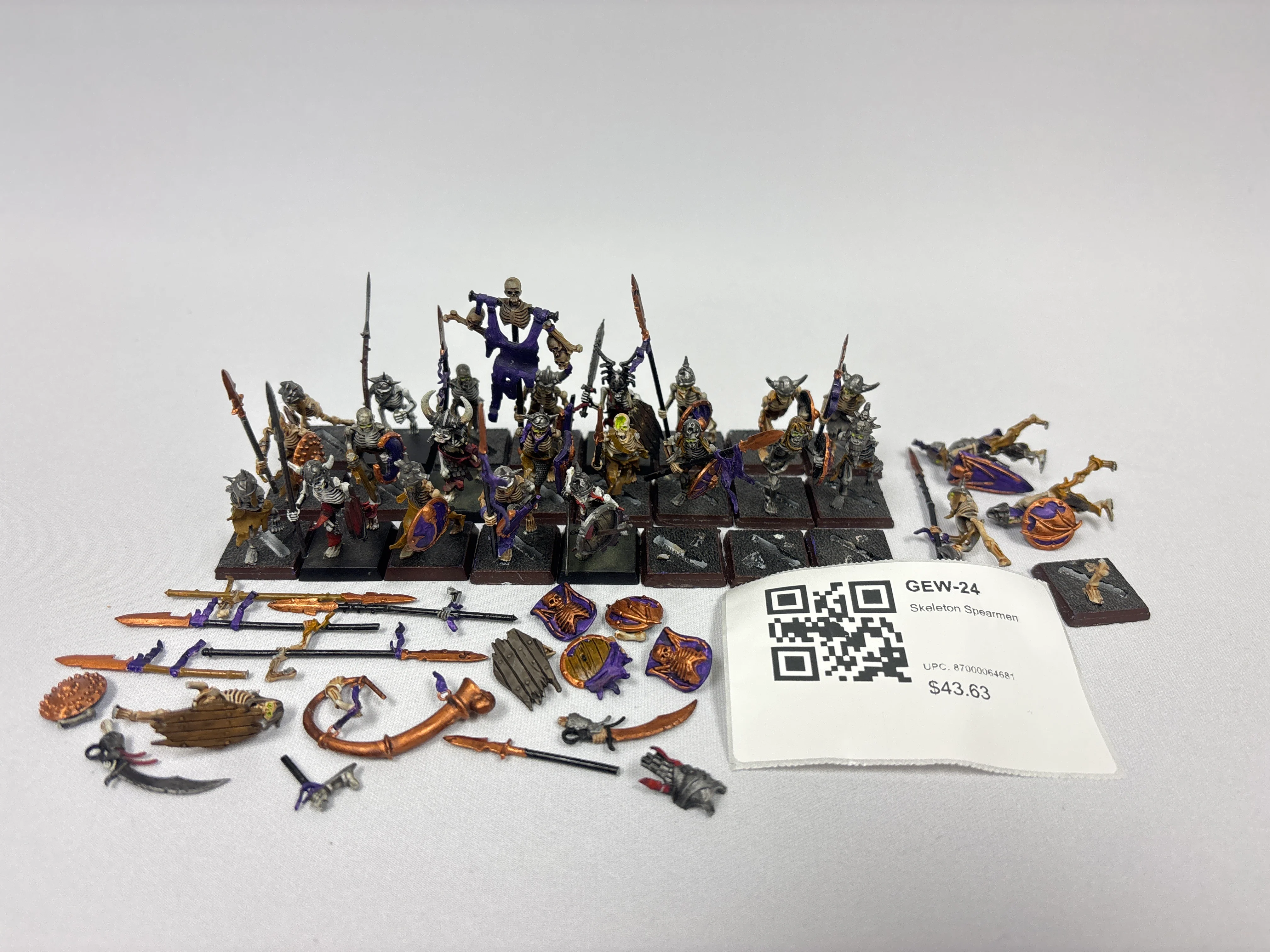 Skeleton Spearmen GEW-24