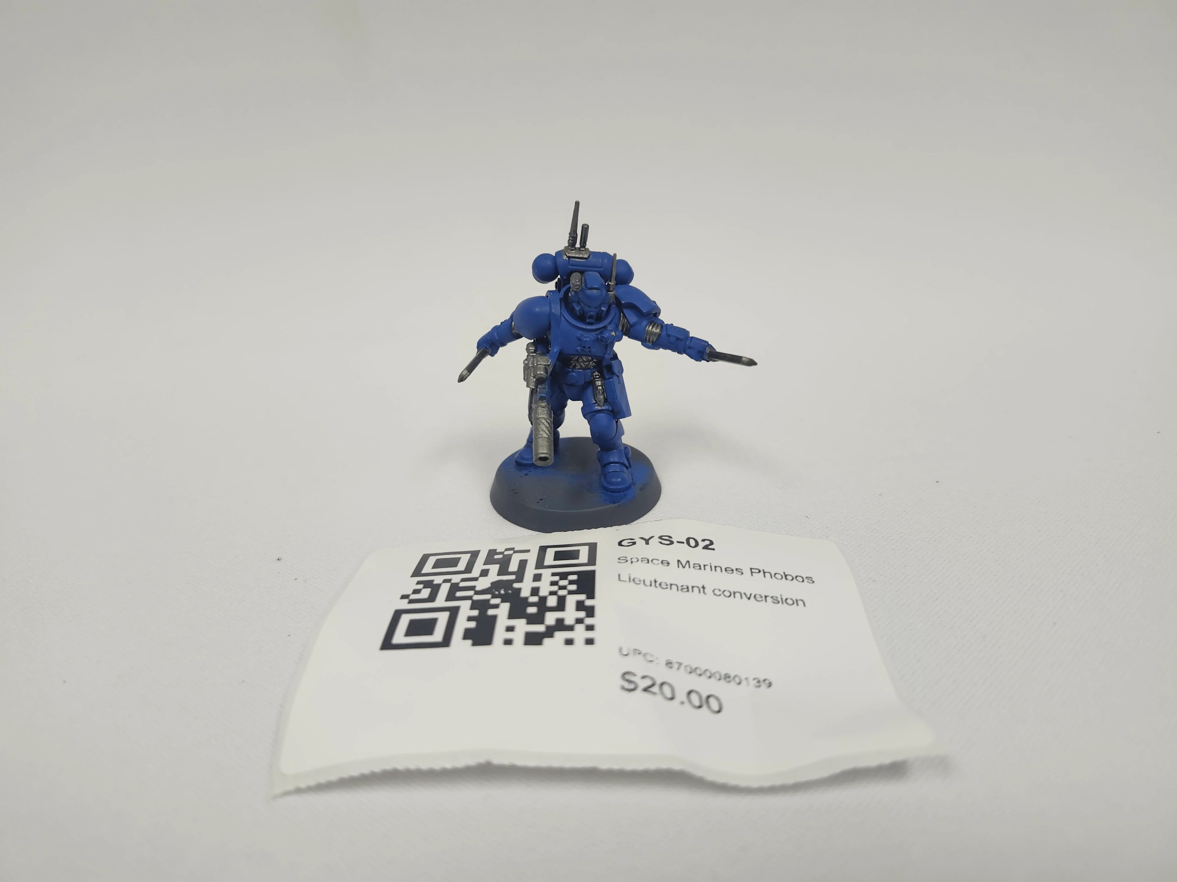 Space Marines Phobos Lieutenant conversion GYS-02