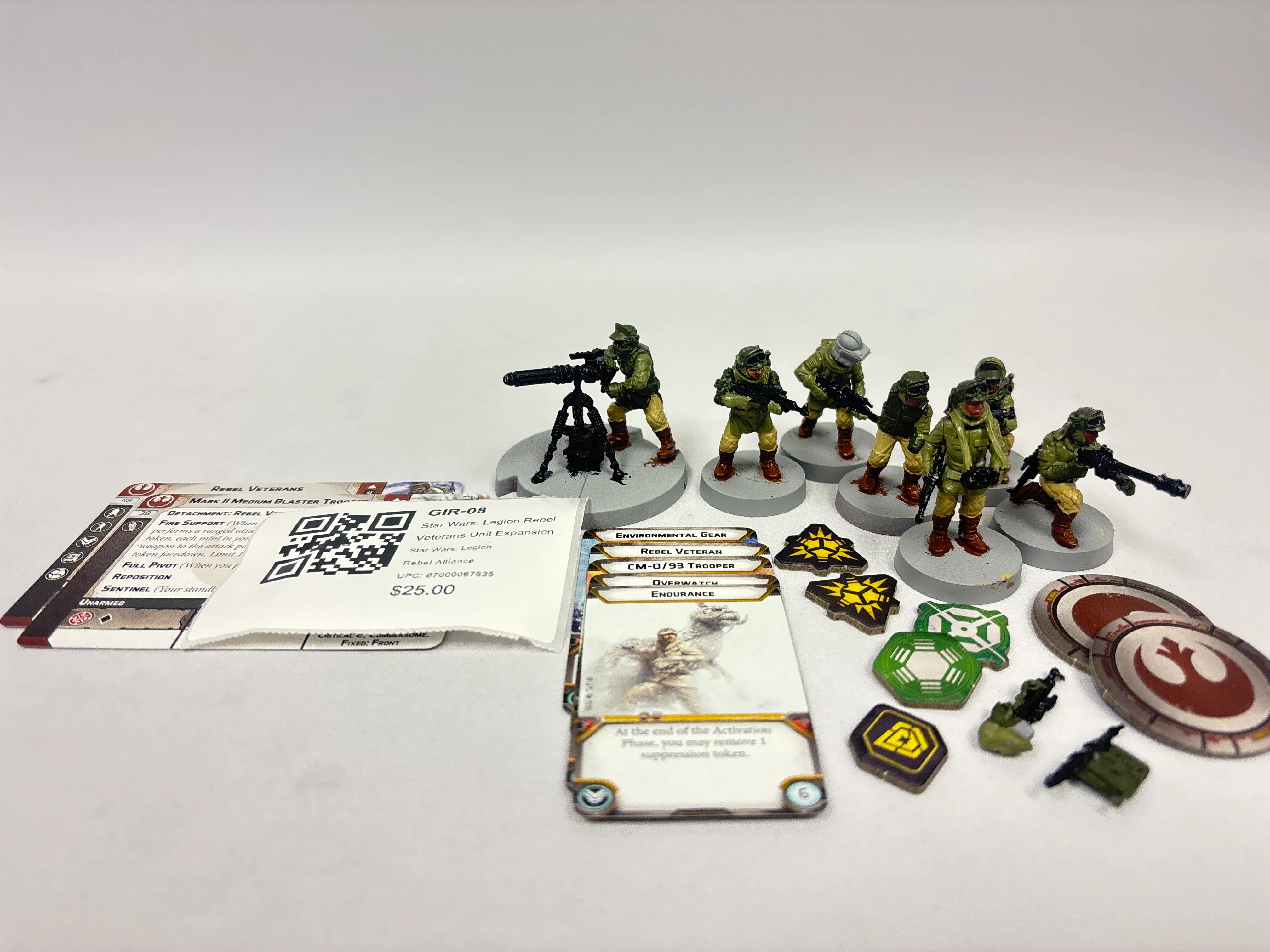 Star Wars: Legion Rebel Veterans Unit Expansion GIR-08