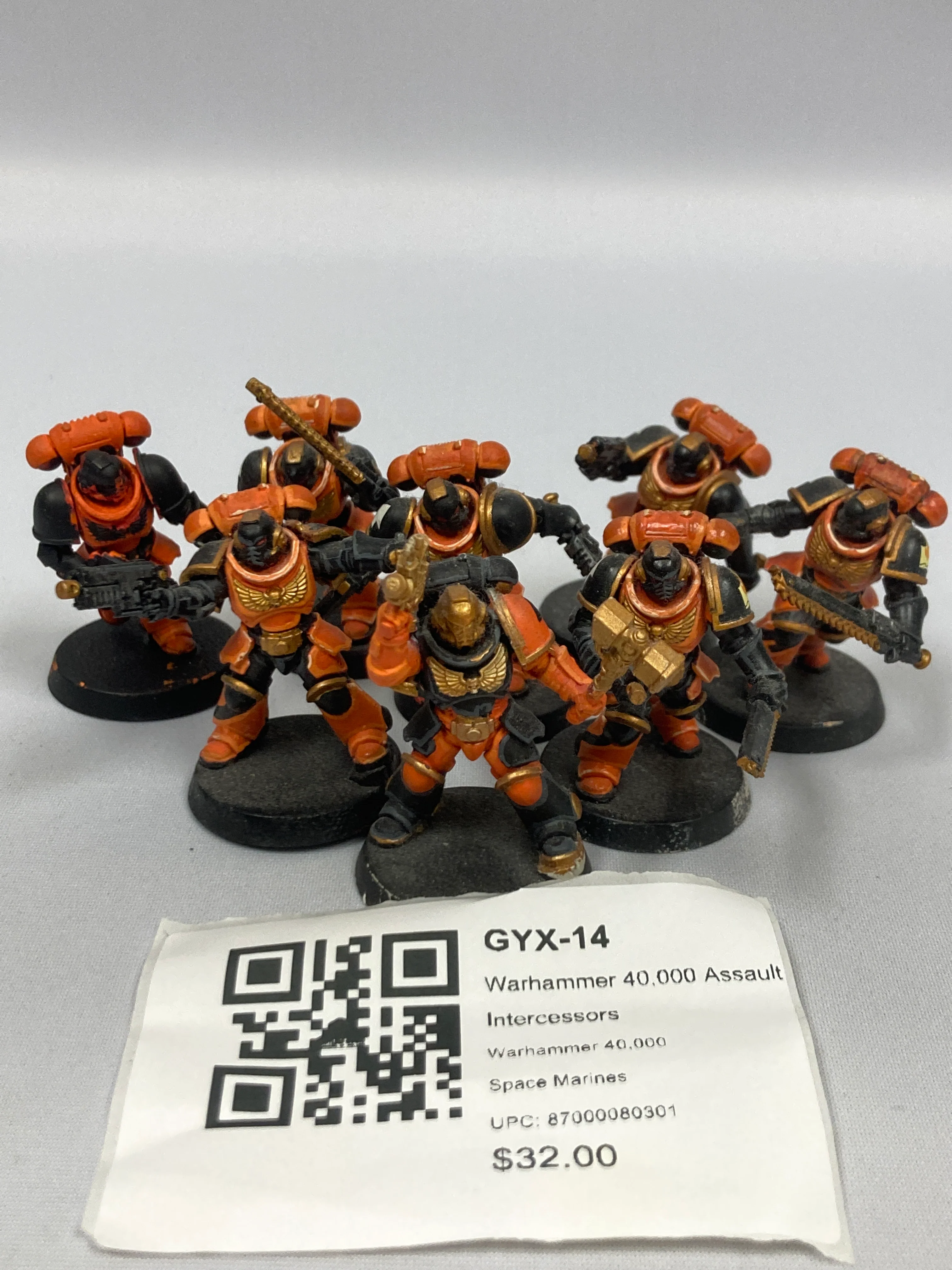 Warhammer 40,000 Assault Intercessors GYX-14