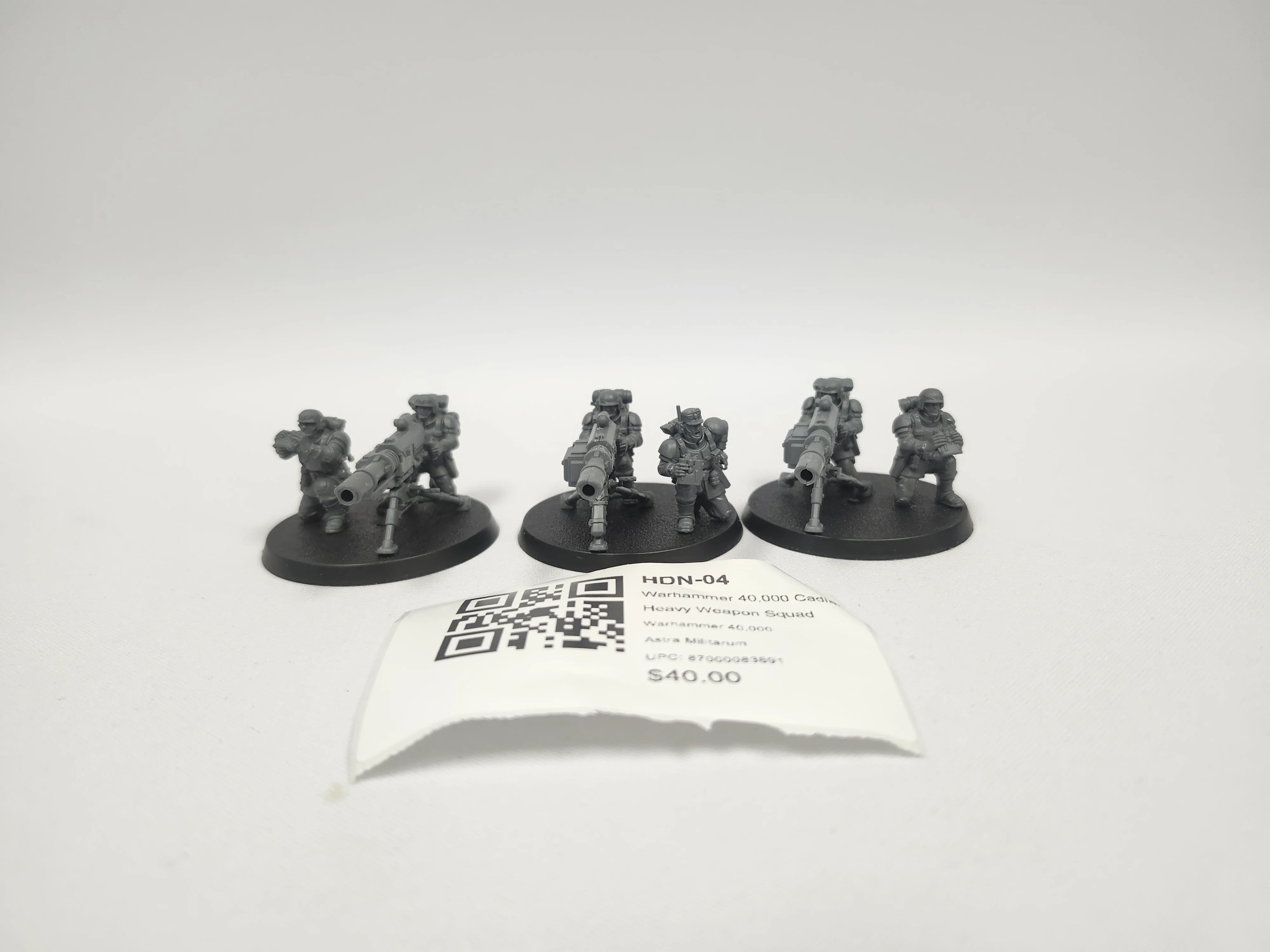 Warhammer 40,000 Cadian Heavy Weapon Squad HDN-04