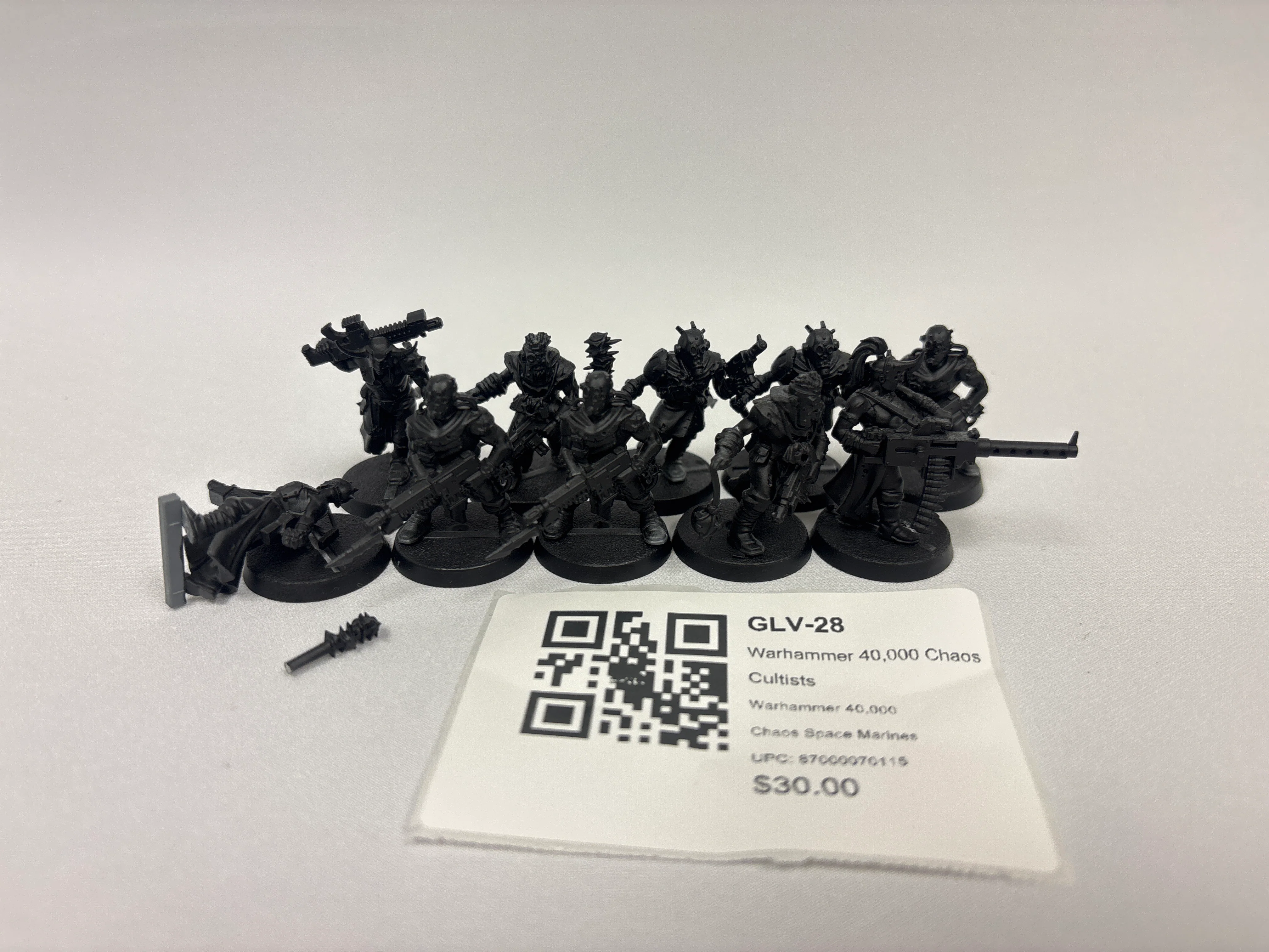 Warhammer 40,000 Chaos Cultists GLV-28