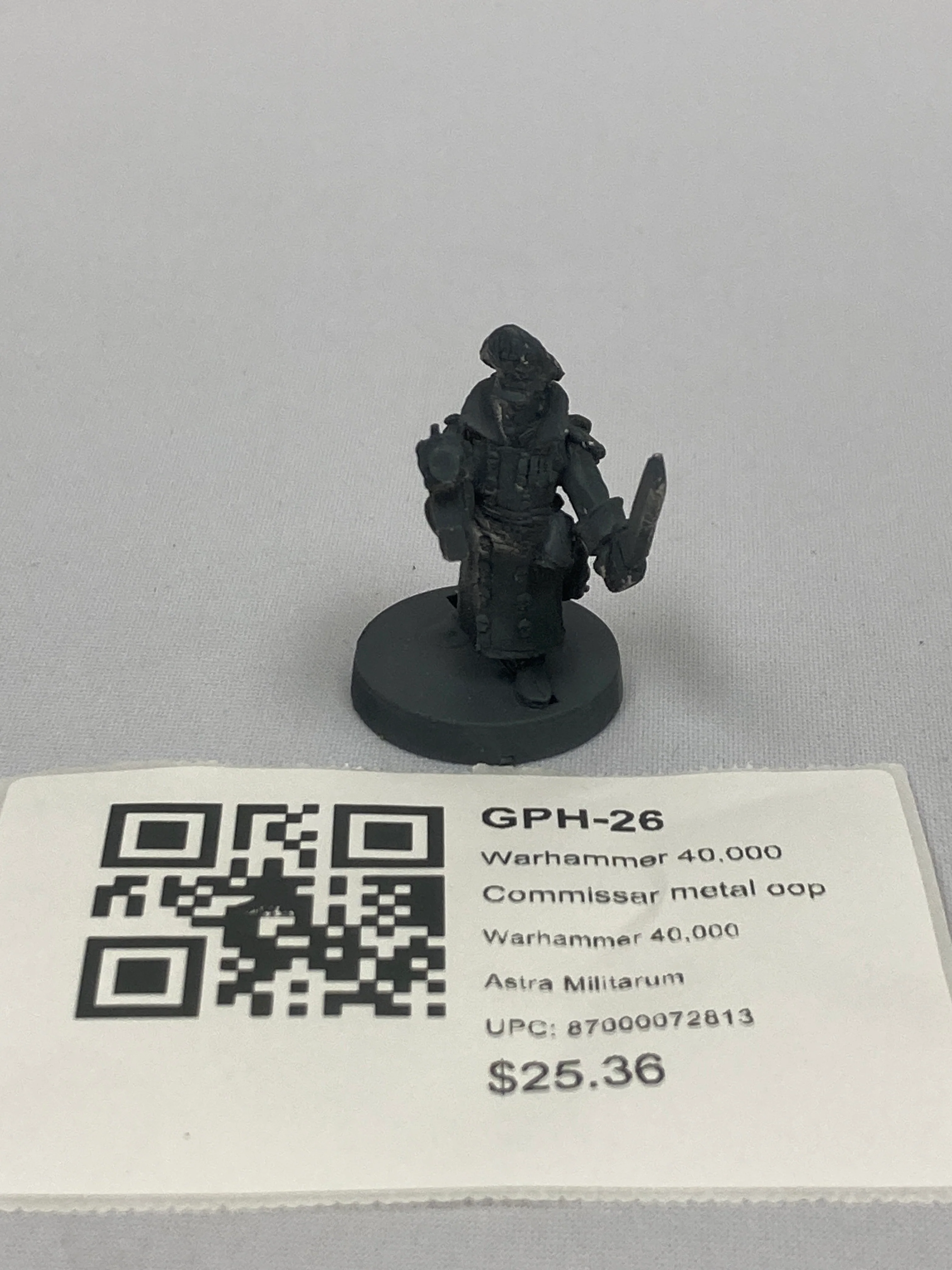 Warhammer 40,000 Commissar metal oop GPH-26