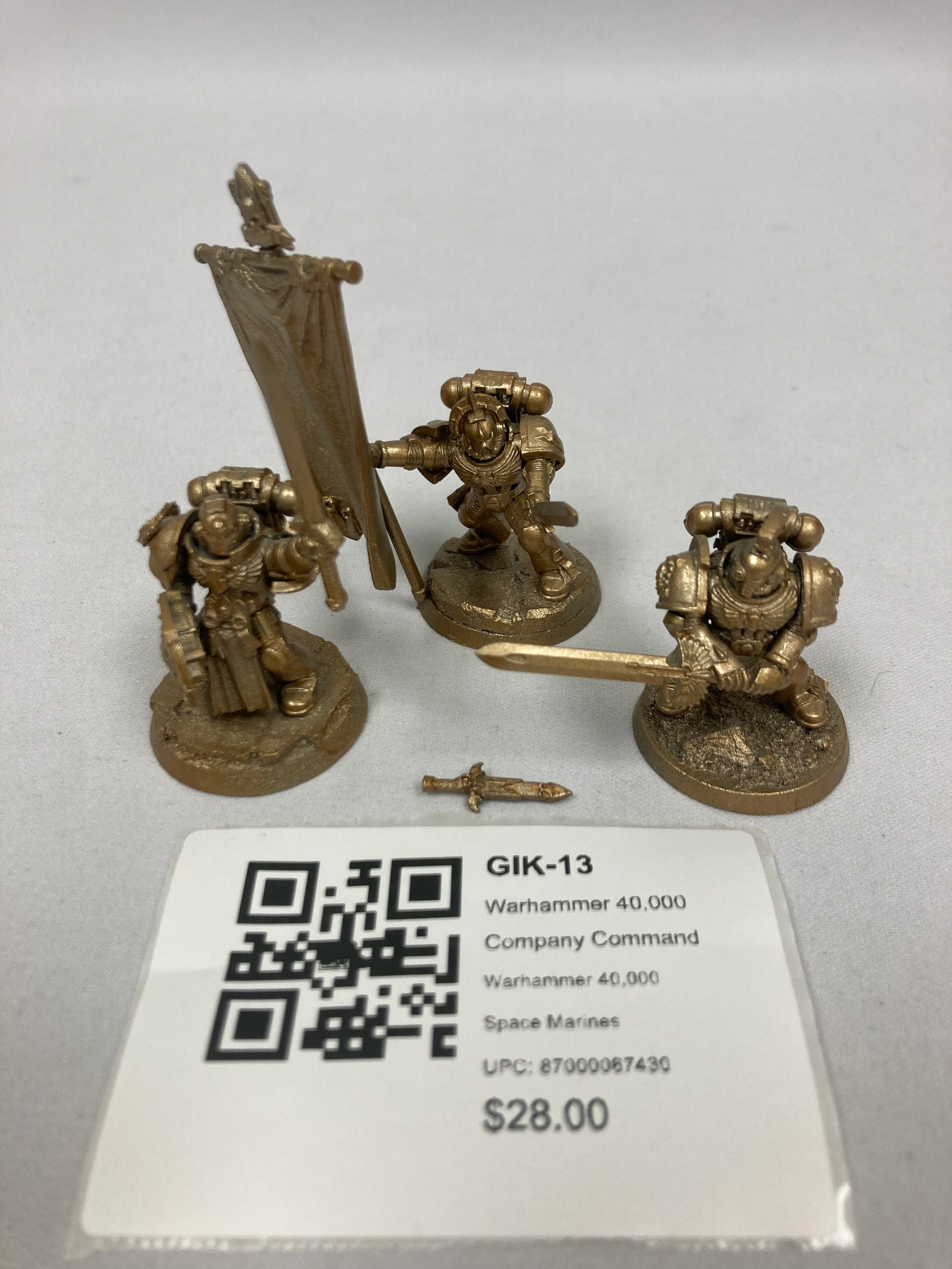 Warhammer 40,000 Company Command GIK-13
