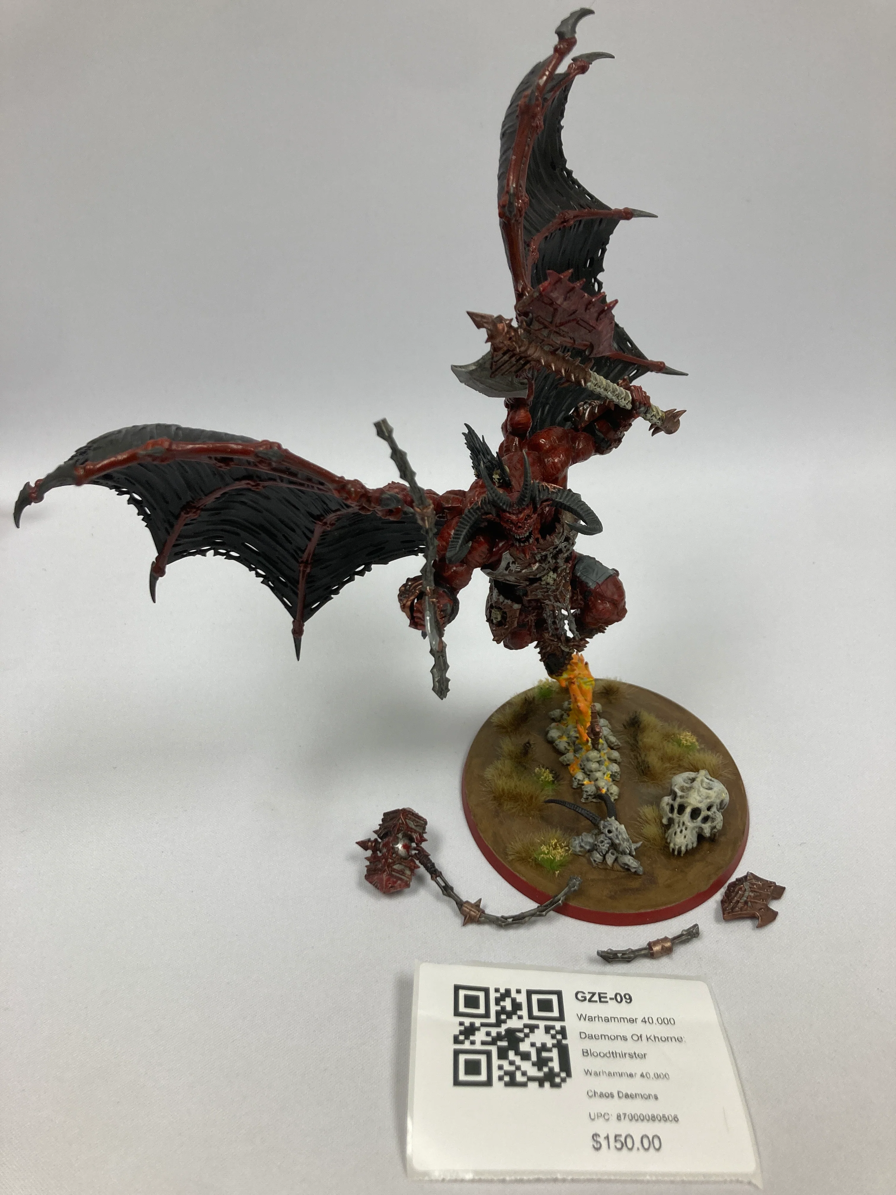 Warhammer 40,000 Daemons Of Khorne: Bloodthirster GZE-09