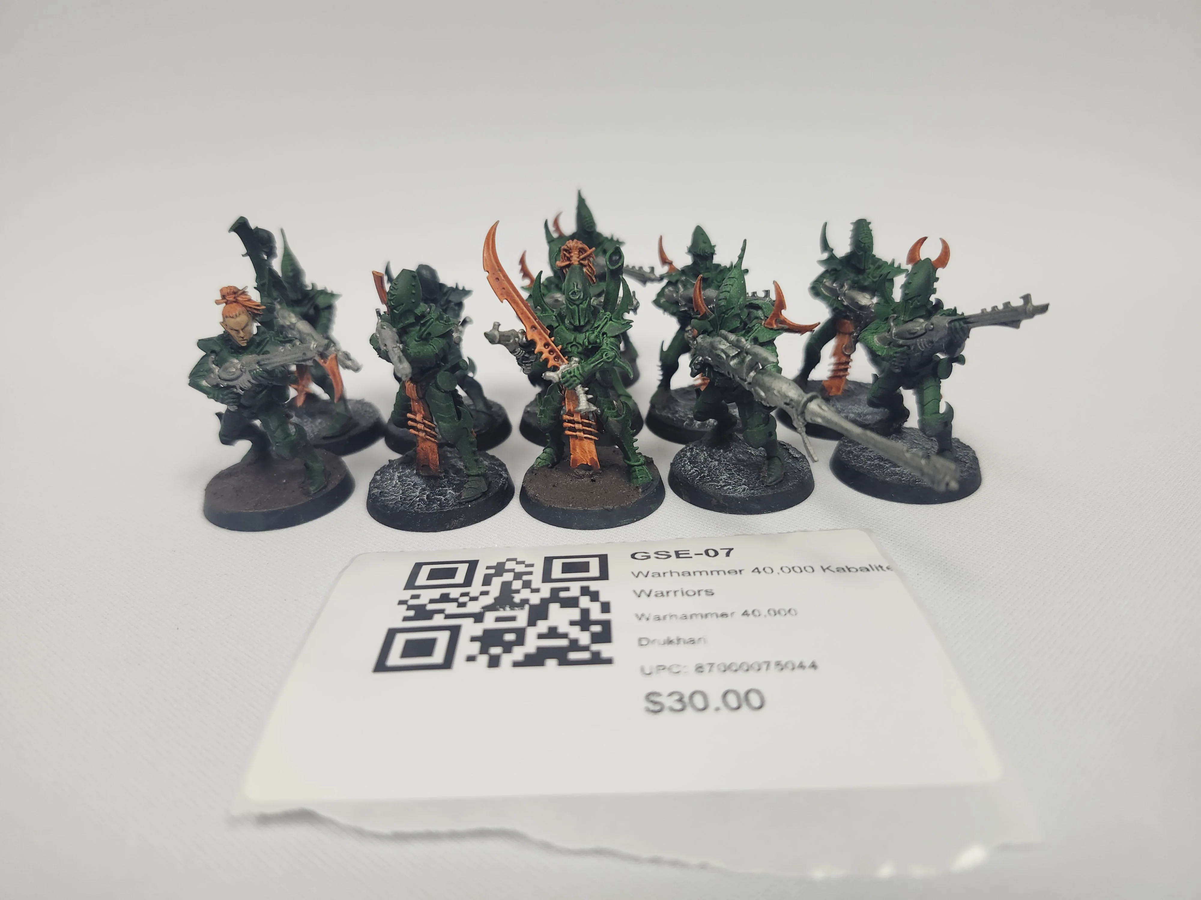 Warhammer 40,000 Kabalite Warriors GSE-07