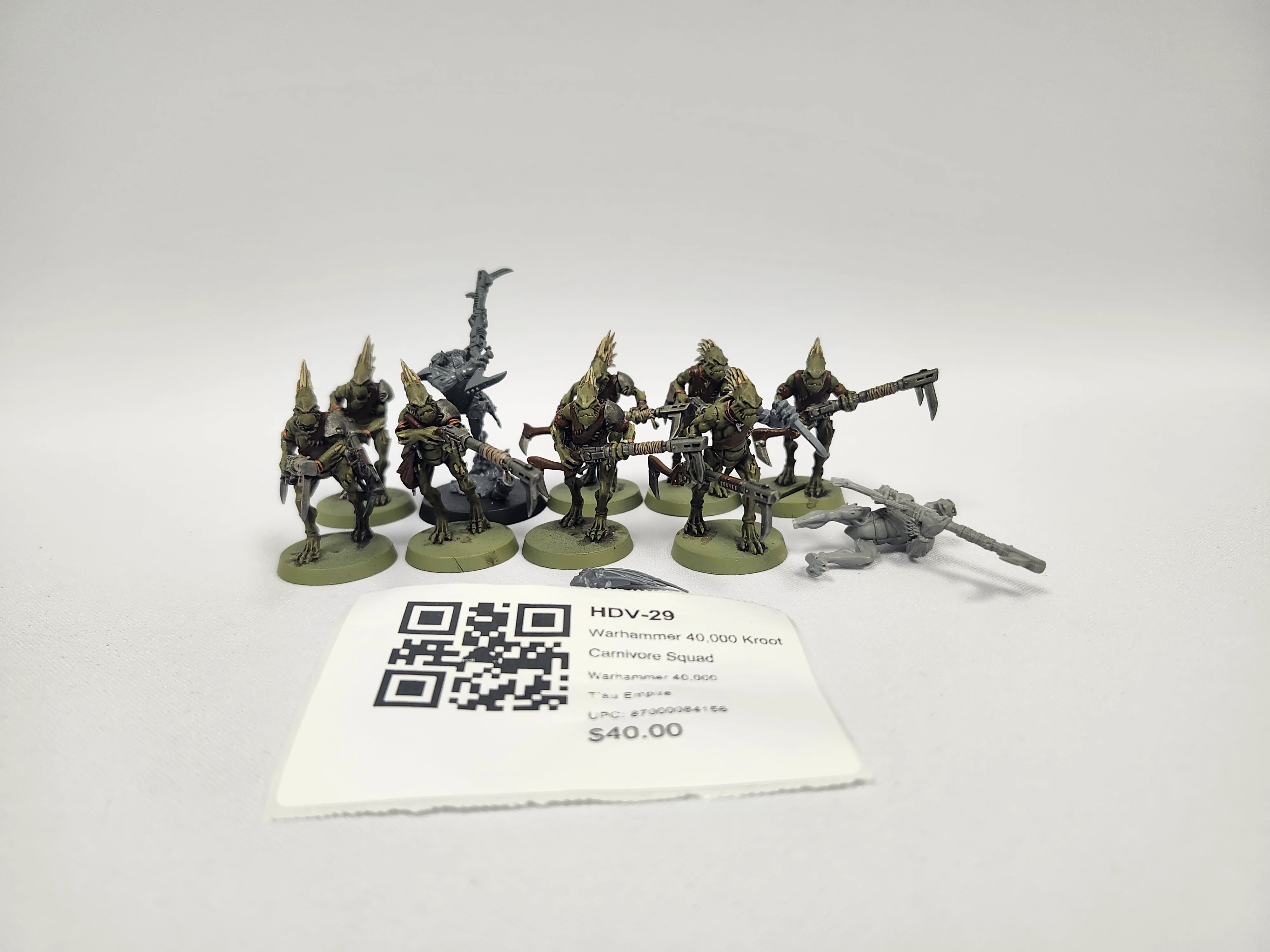Warhammer 40,000 Kroot Carnivore Squad HDV-29