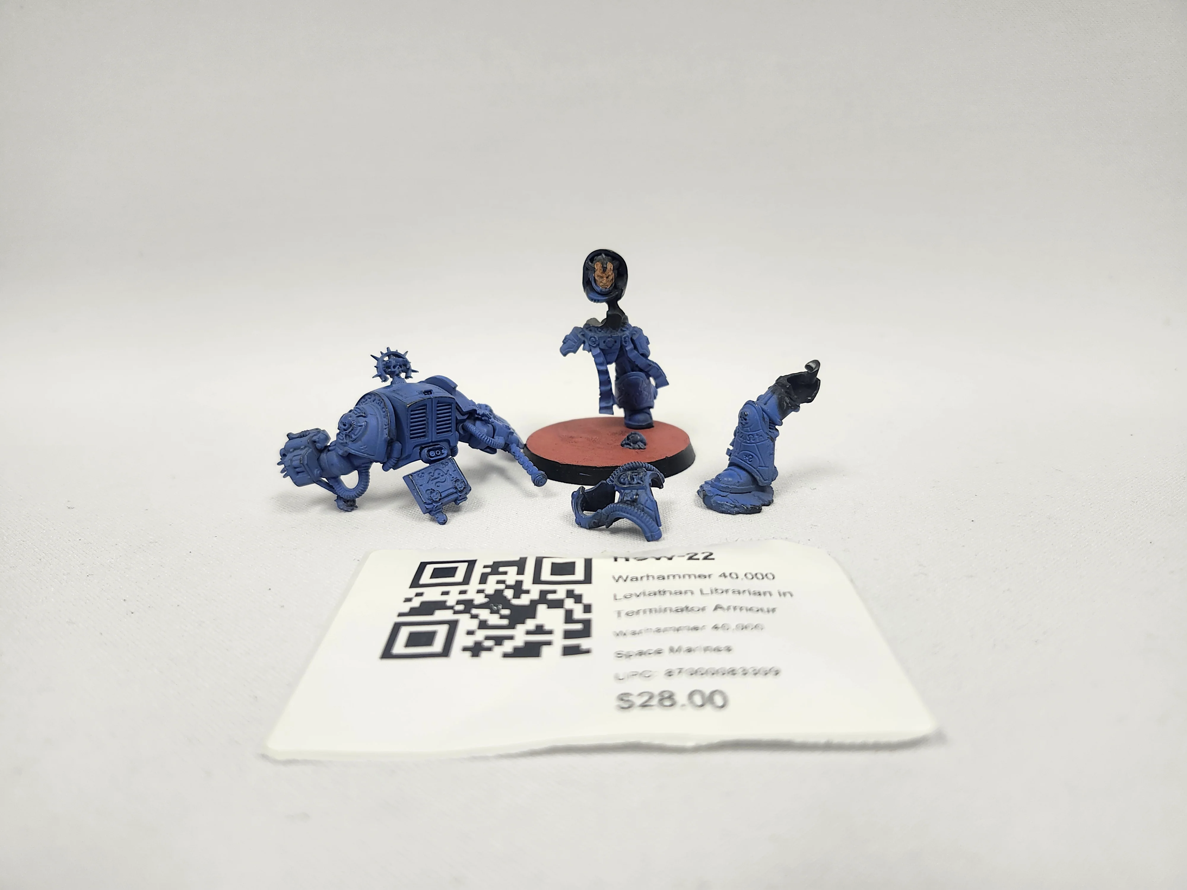Warhammer 40,000 Leviathan Librarian in Terminator Armour HCW-22