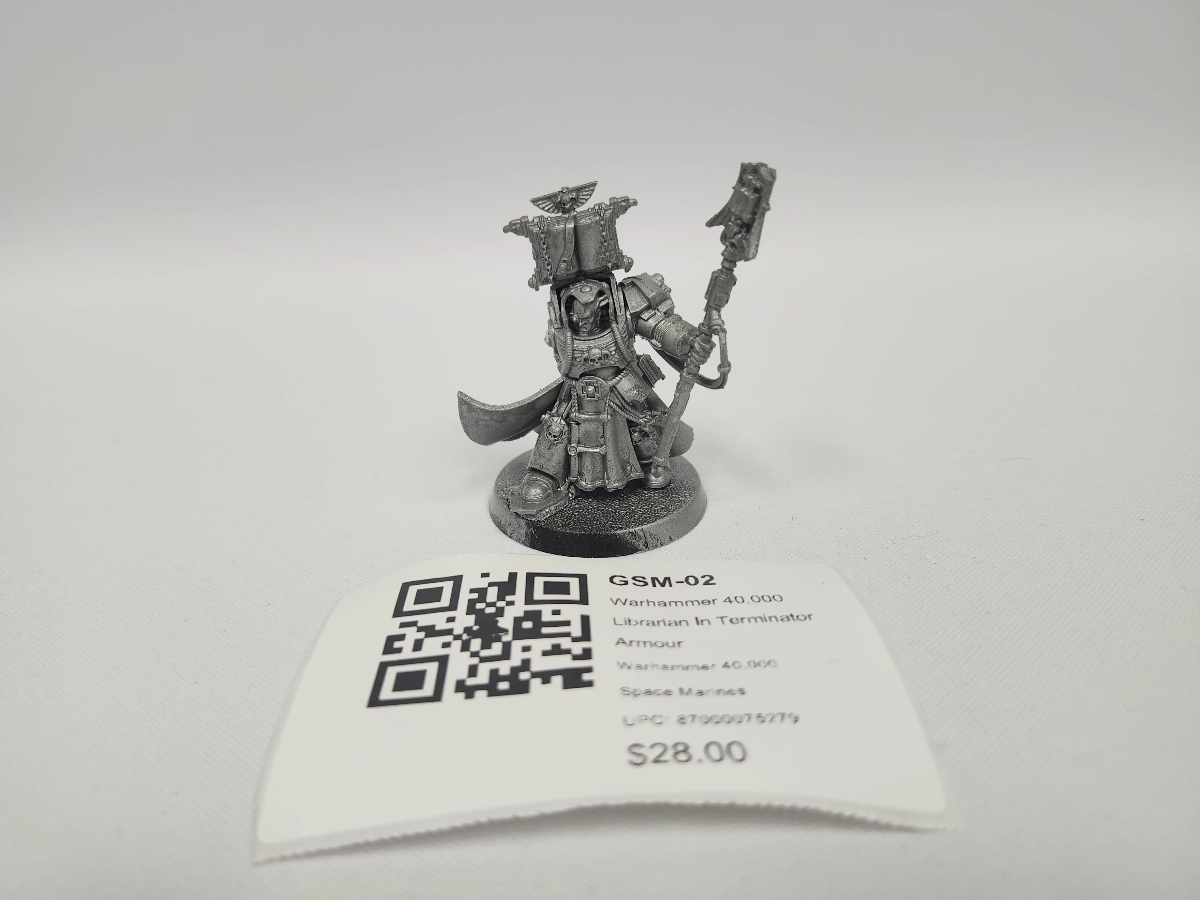 Warhammer 40,000 Librarian In Terminator Armour GSM-02