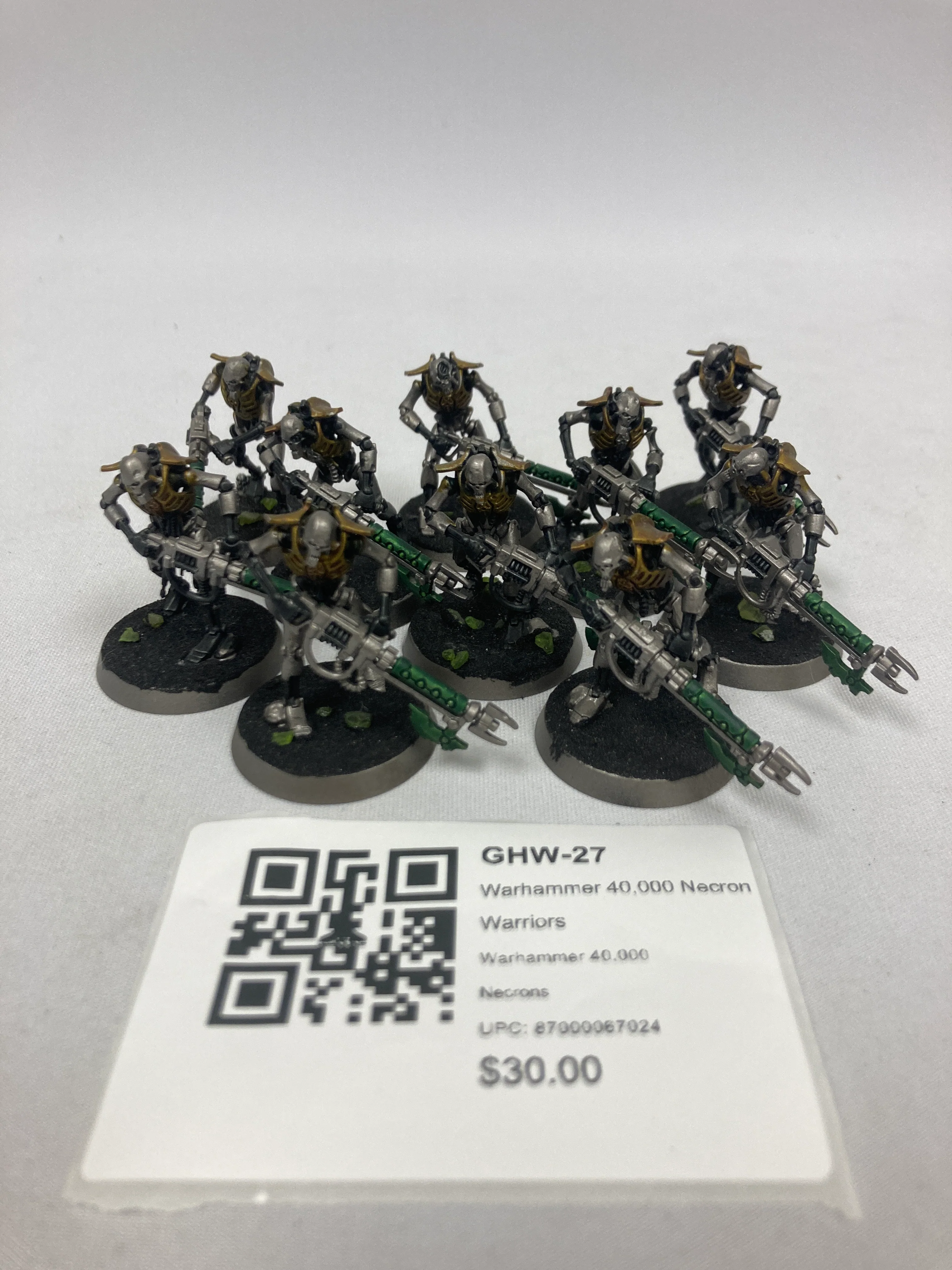 Warhammer 40,000 Necron Warriors GHW-27