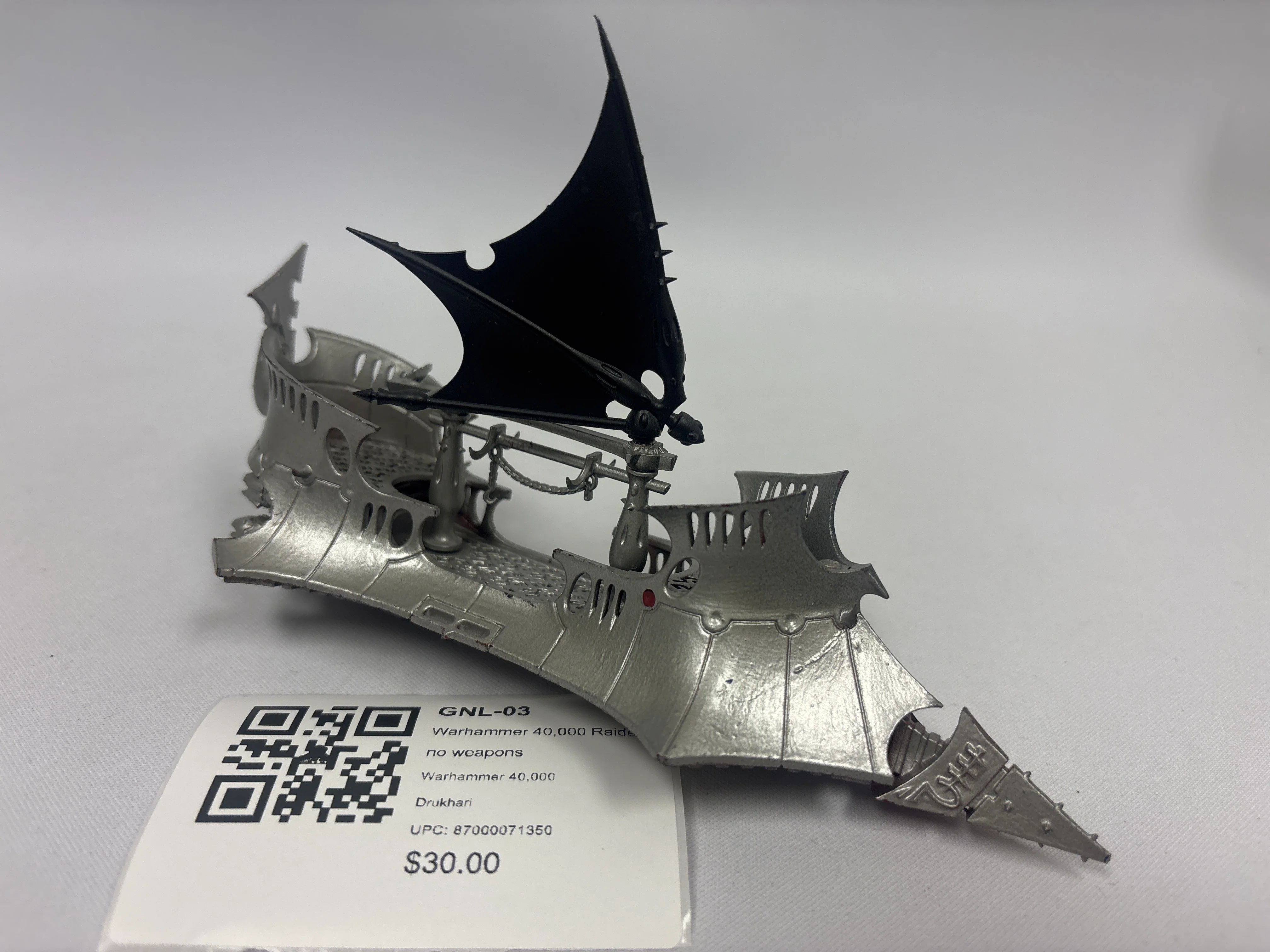Warhammer 40,000 Raider no weapons GNL-03