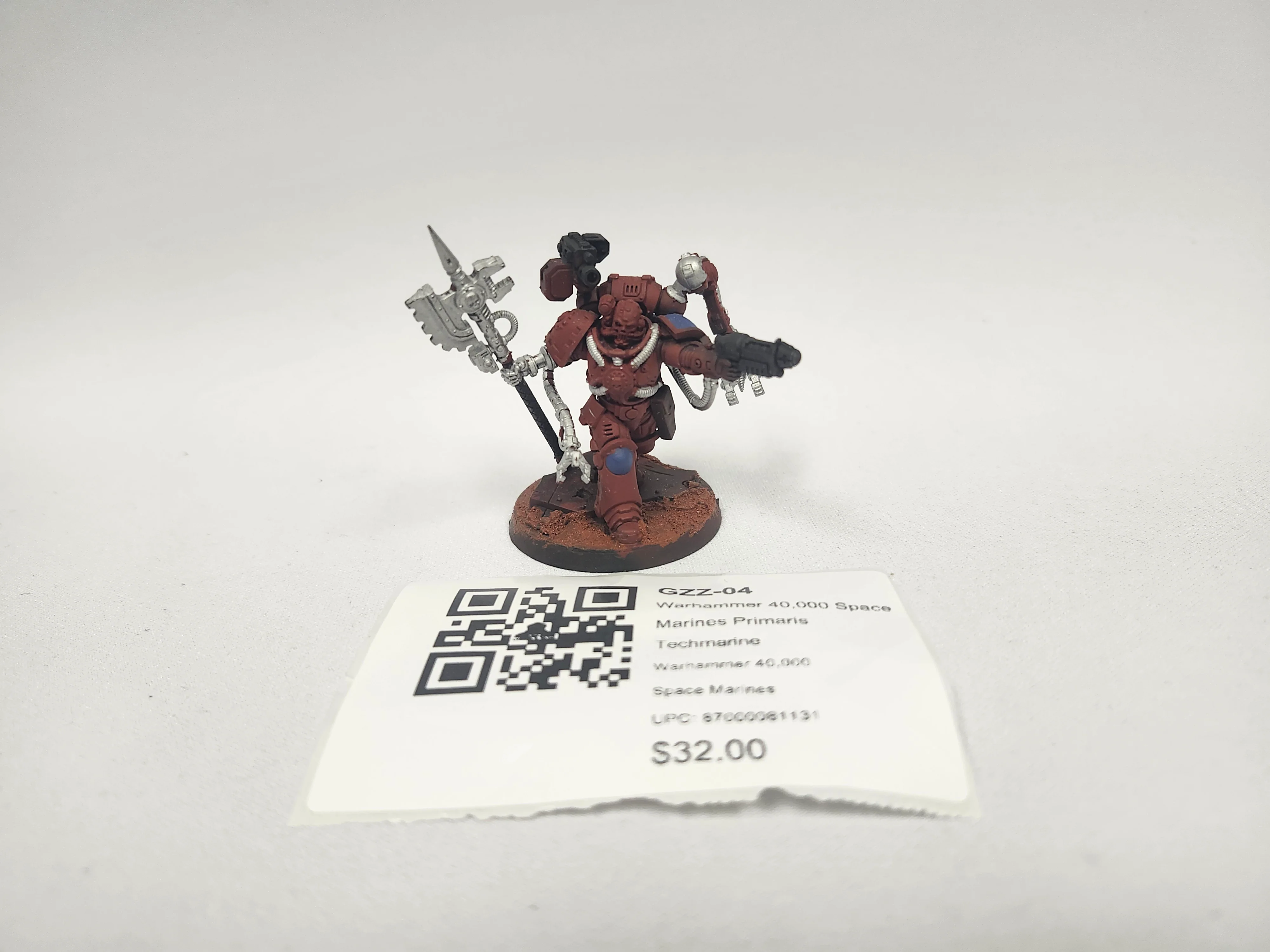 Warhammer 40,000 Space Marines Primaris Techmarine GZZ-04