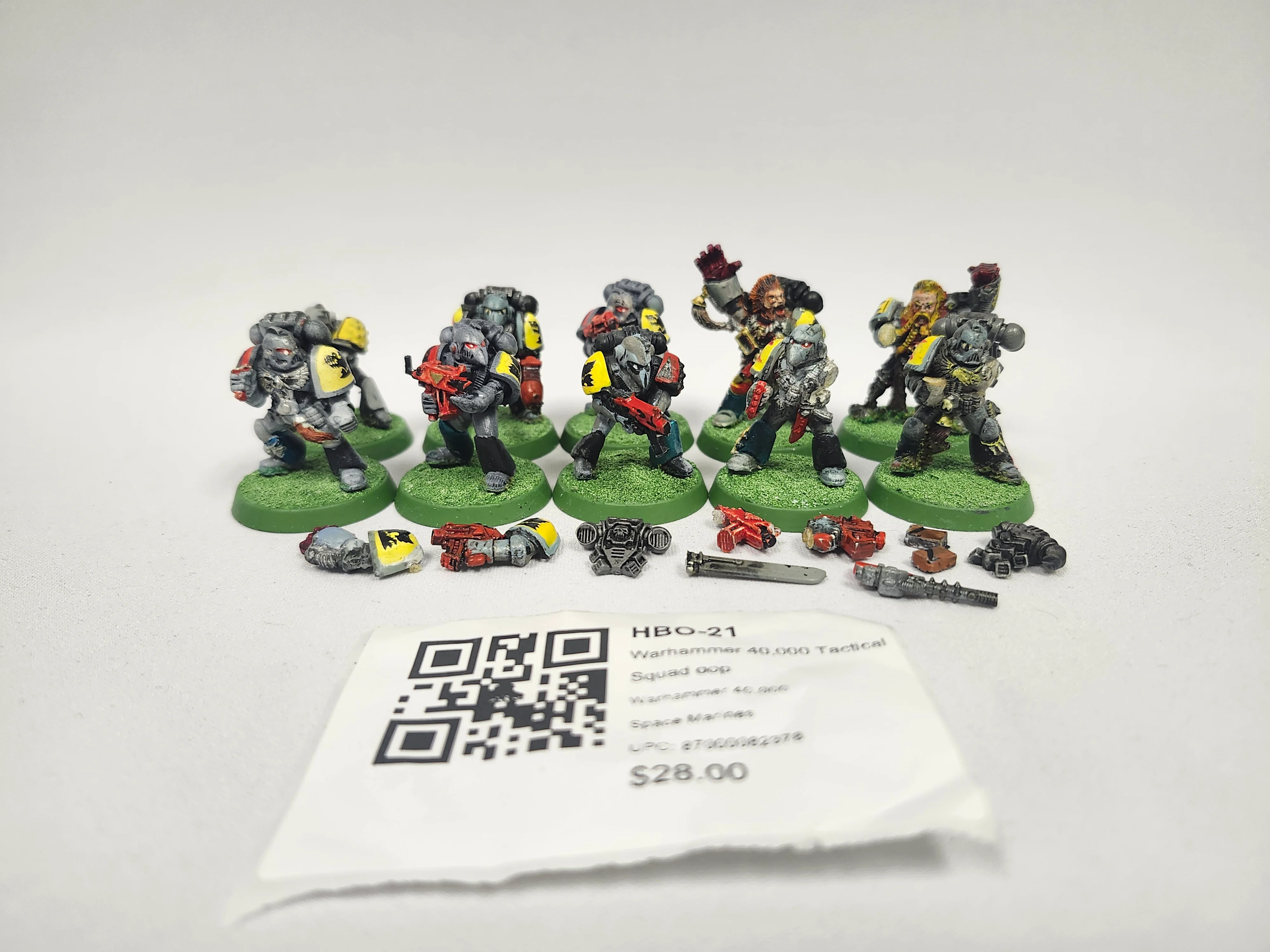 Warhammer 40,000 Tactical Squad oop HBO-21