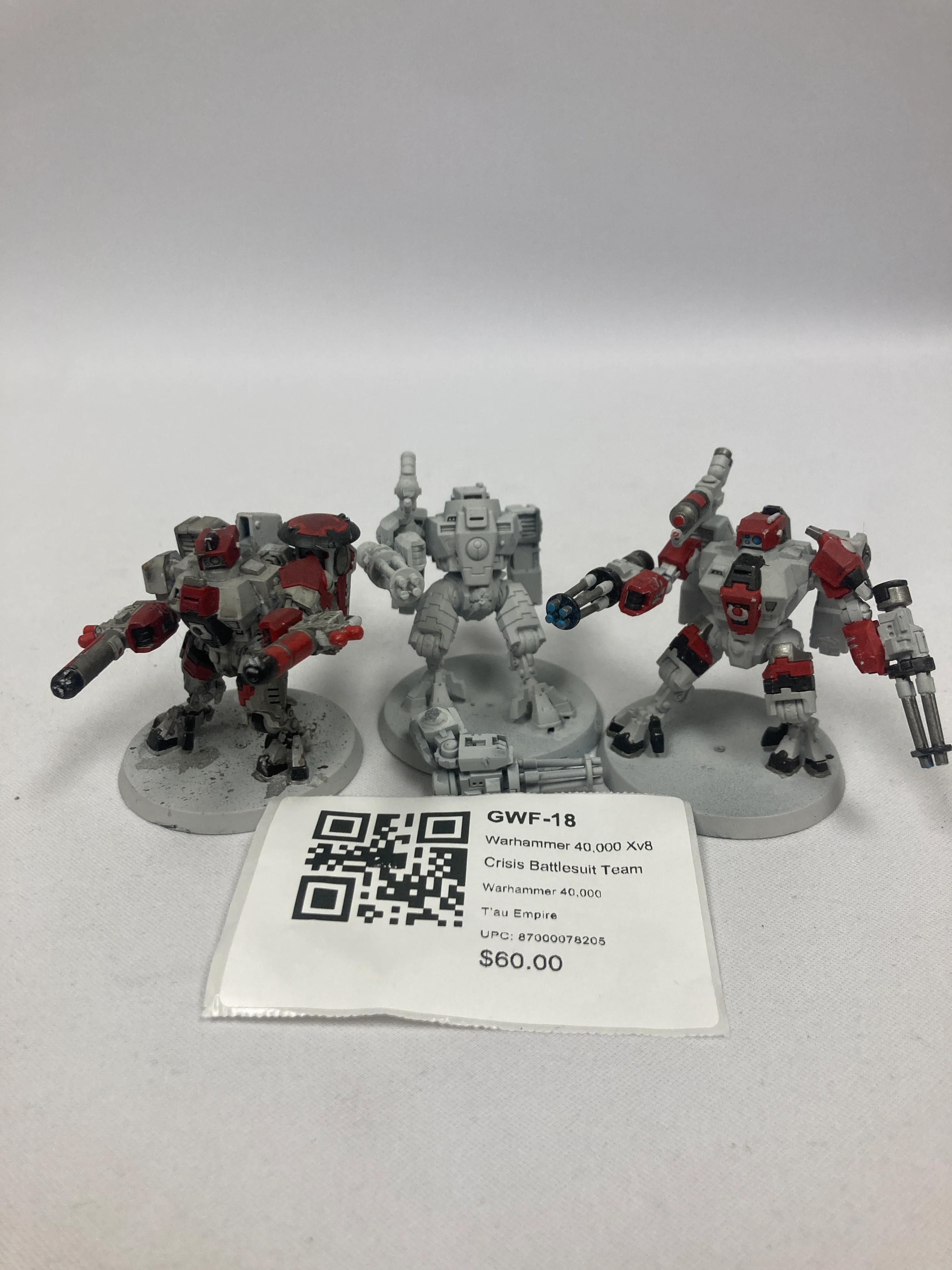 Warhammer 40,000 Xv8 Crisis Battlesuit Team GWF-18