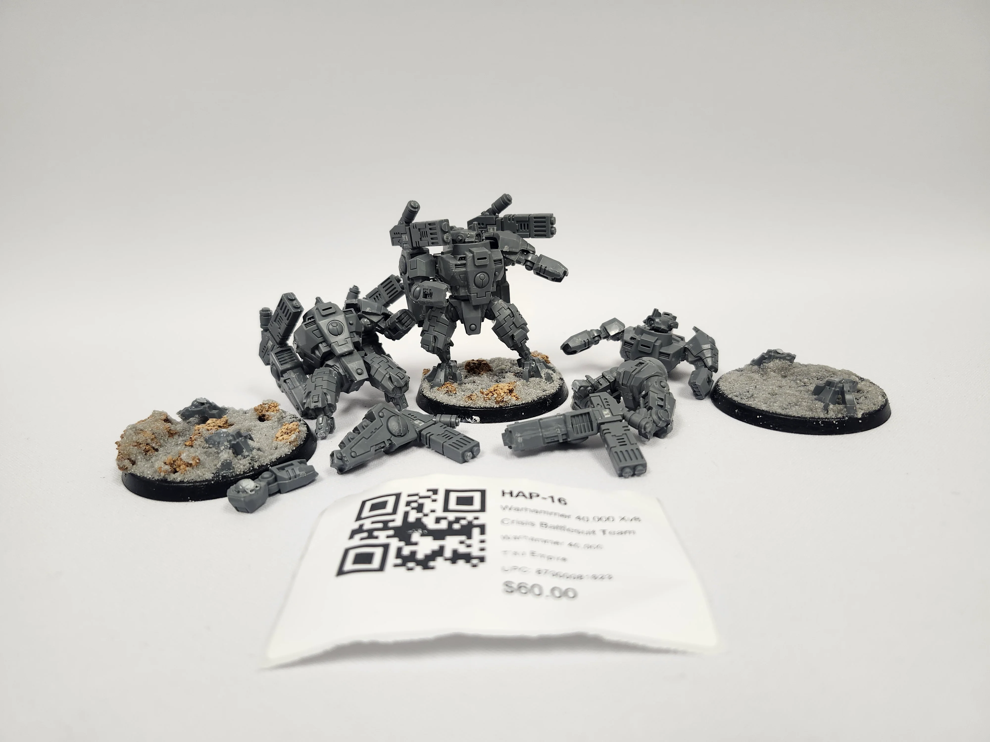 Warhammer 40,000 Xv8 Crisis Battlesuit Team HAP-16