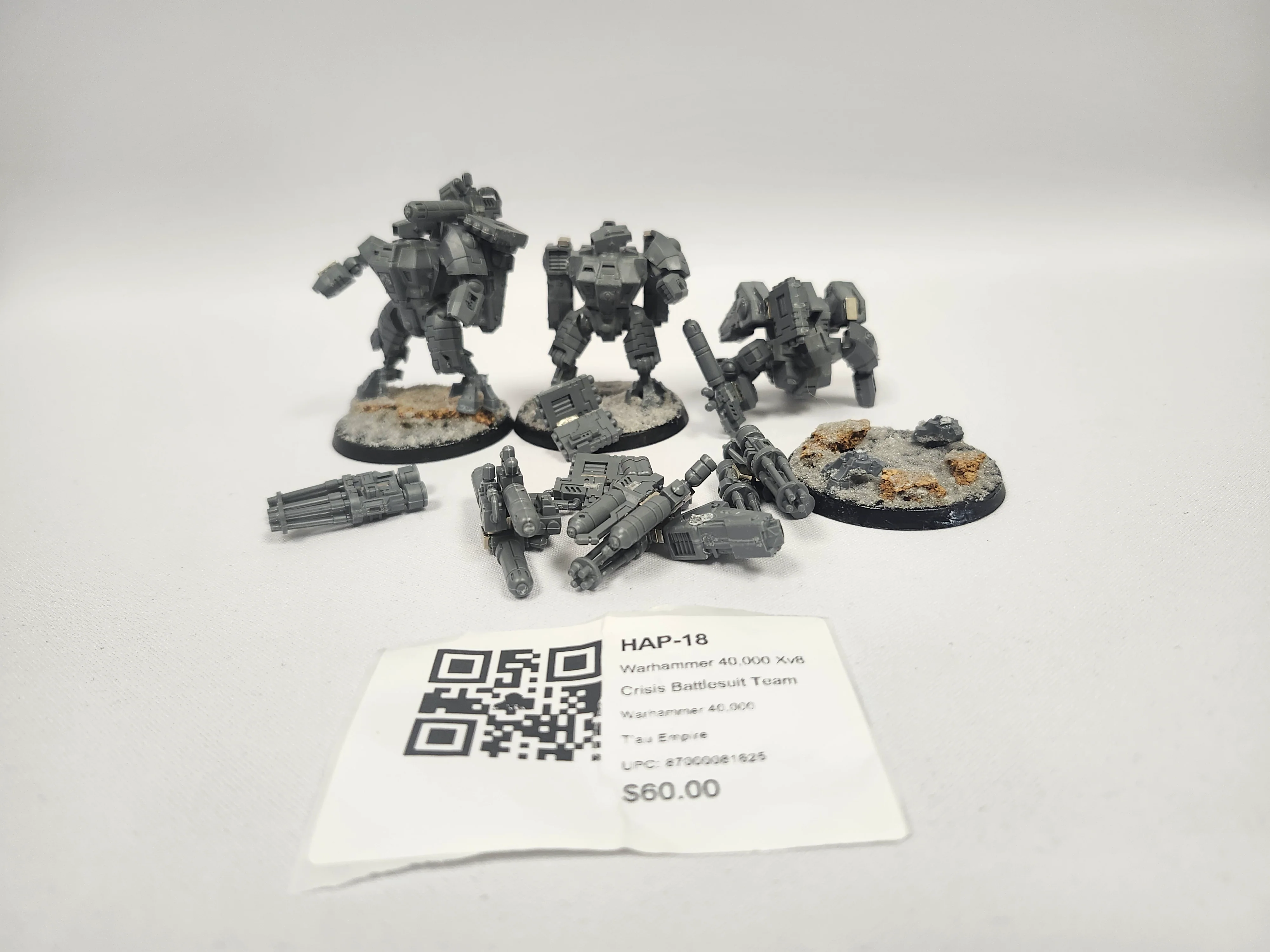 Warhammer 40,000 Xv8 Crisis Battlesuit Team HAP-18