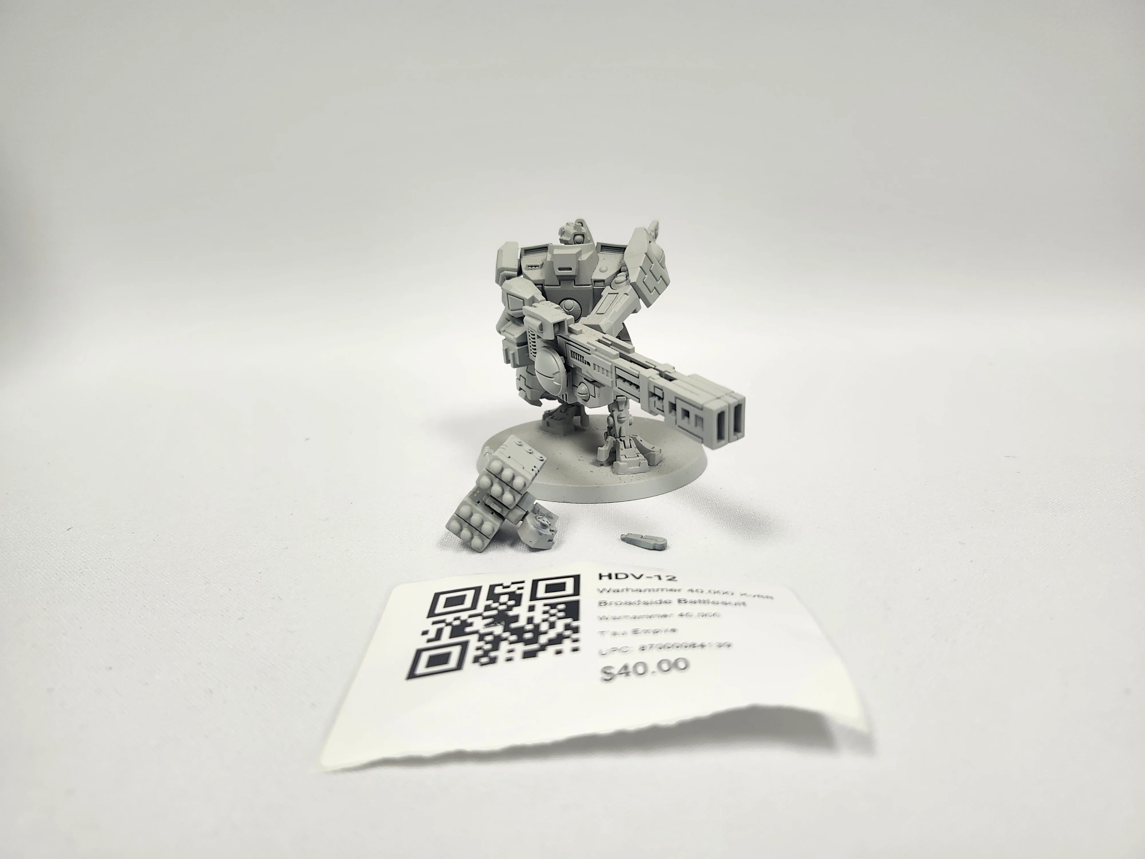 Warhammer 40,000 Xv88 Broadside Battlesuit HDV-12